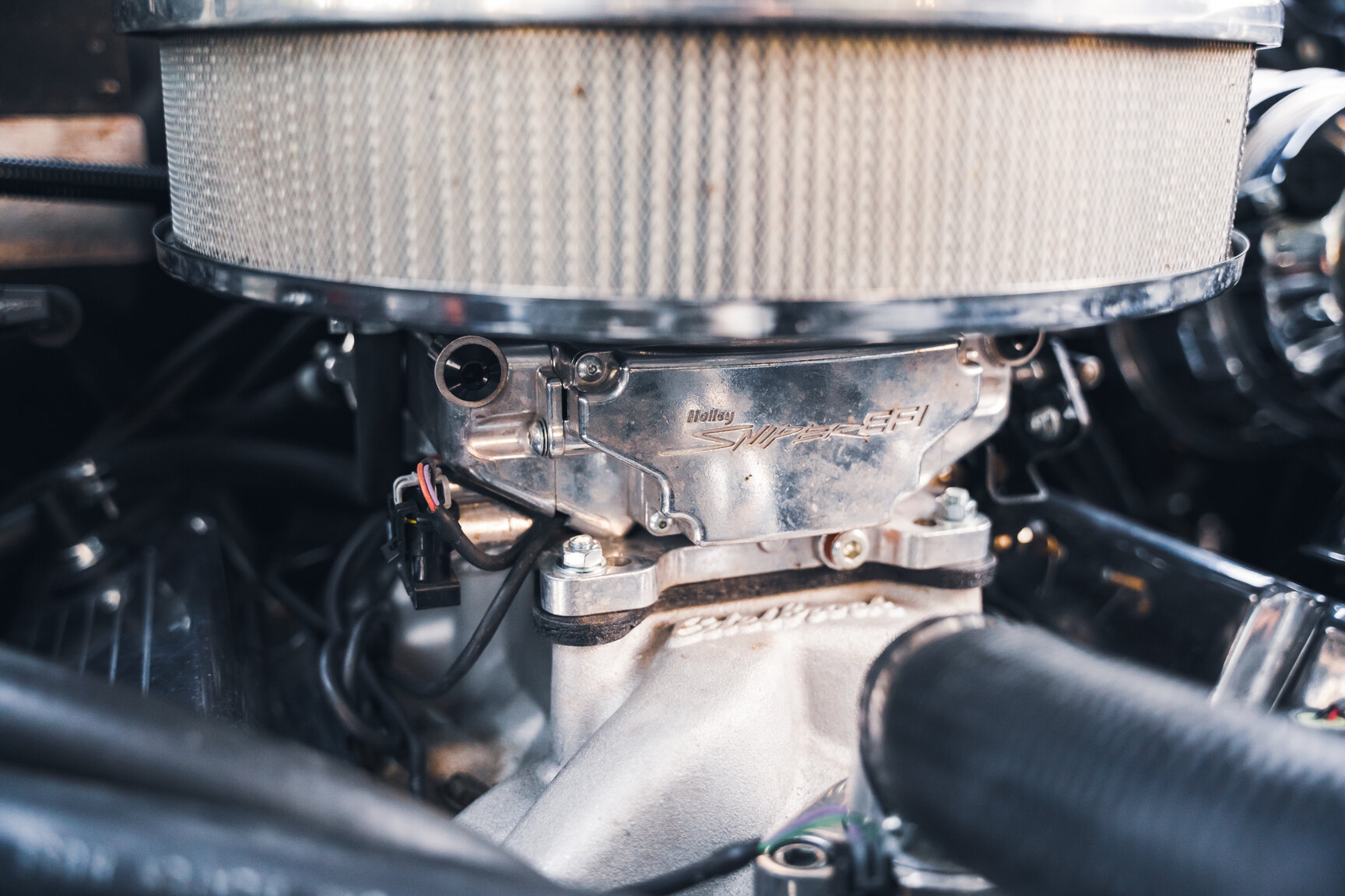 Image of 1957 Chevrolet Bel Air Sport Coupé (28) mechanics