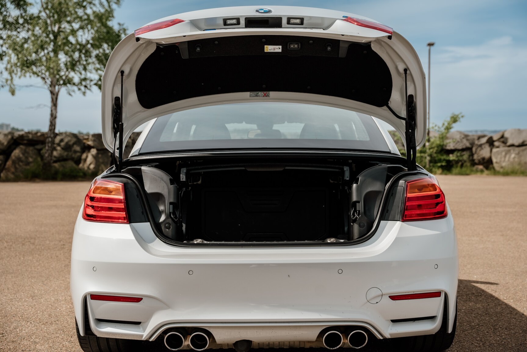 Interiörbild 2015 BMW M4 Cabriolet