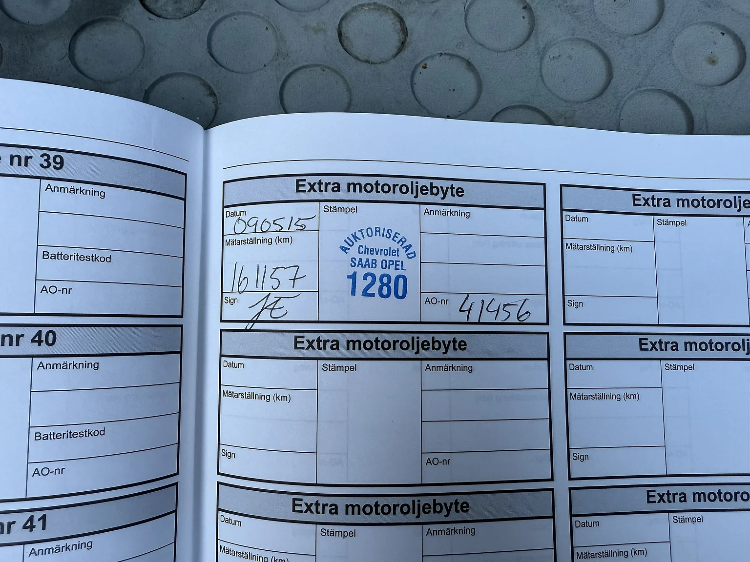 Documentation for 2001 SAAB 9-3 Aero (15)