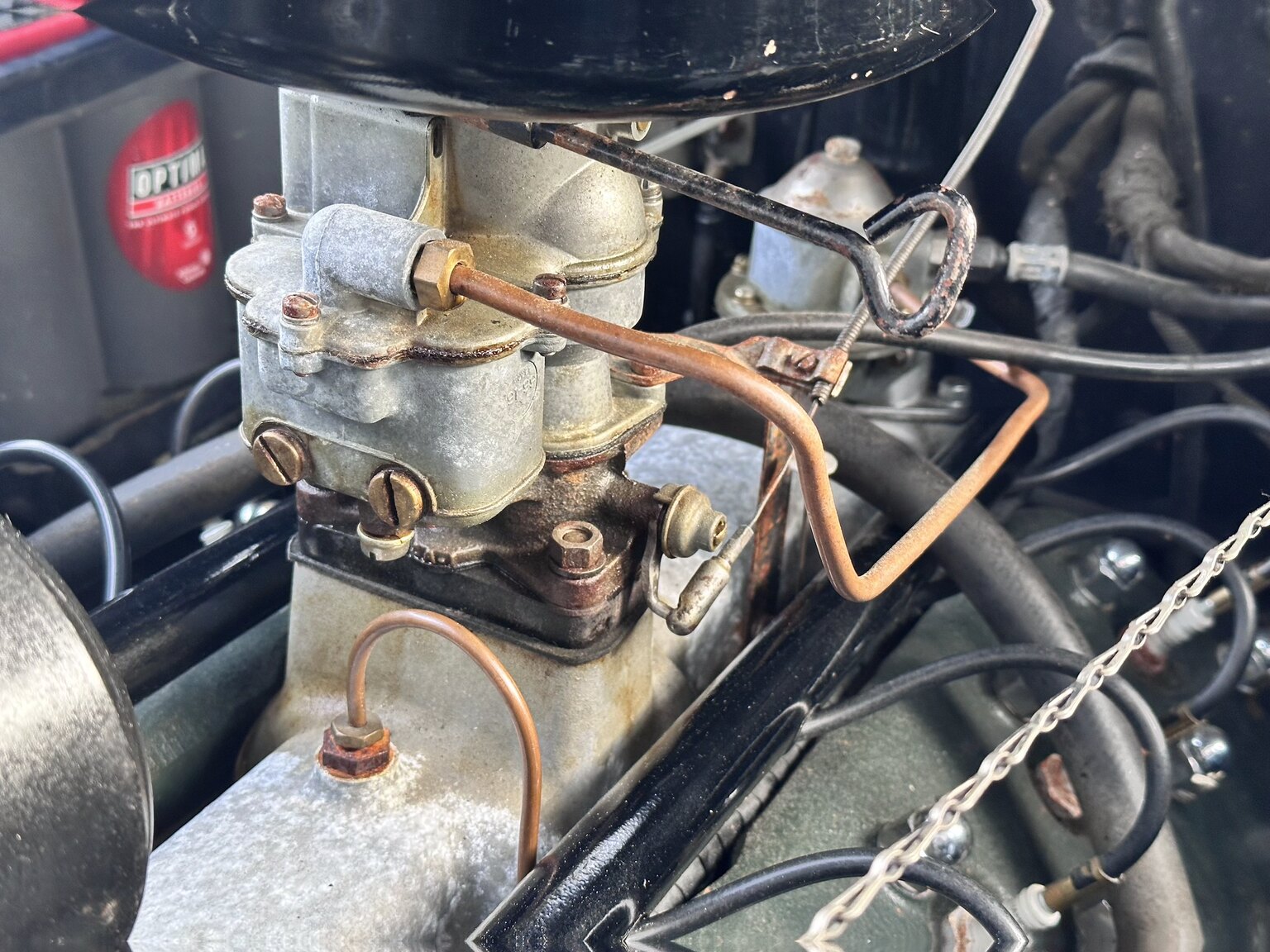 Image of 1938 Lincoln Zephyr Sedan V12 mechanics