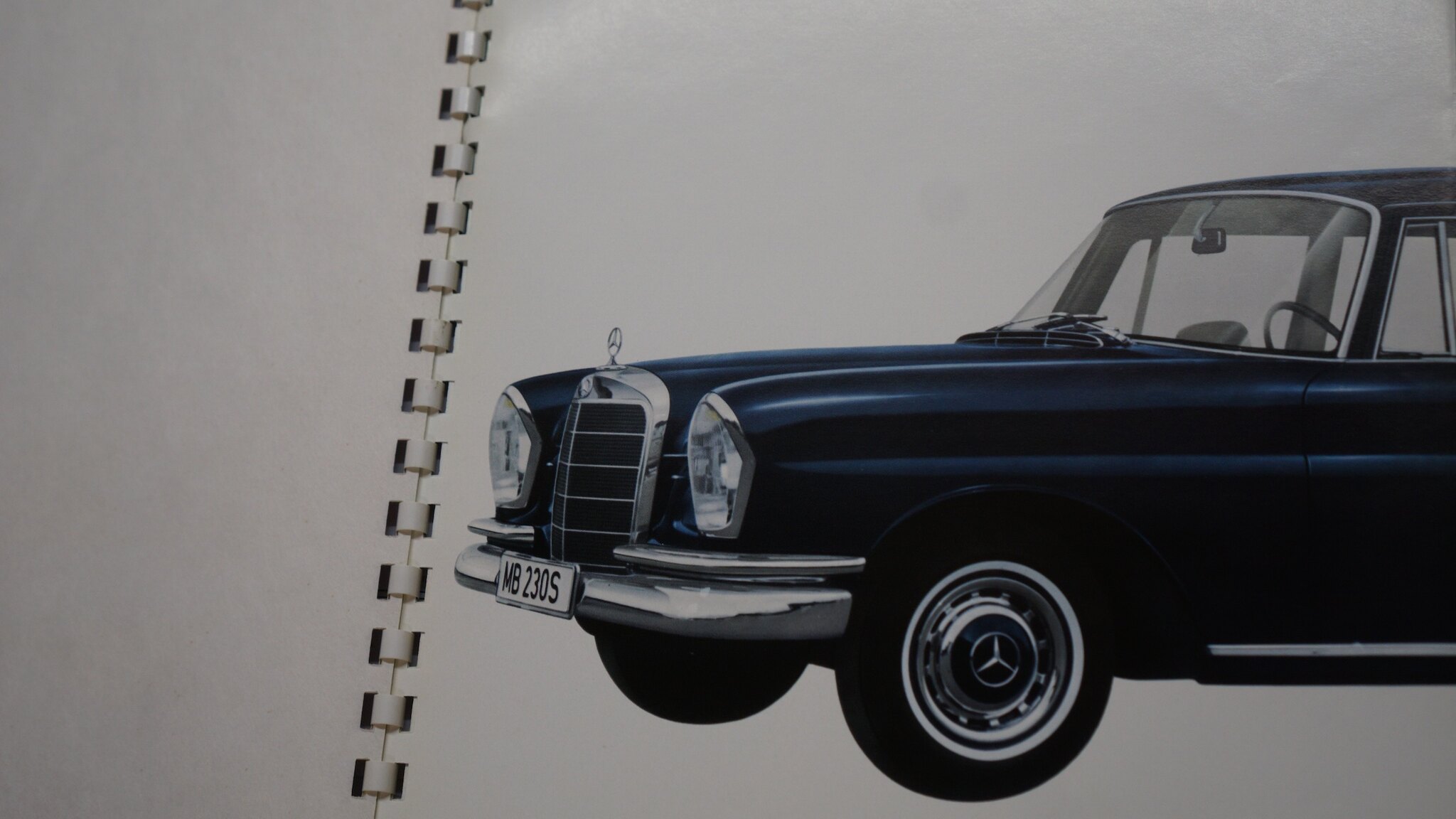 Dokumentation, 1966 Mercedes-Benz 230 S