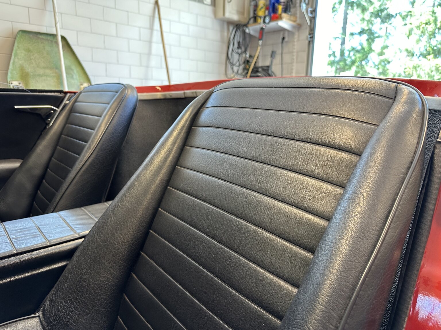 Innenraumfoto von 1964 Lotus Elan S2
