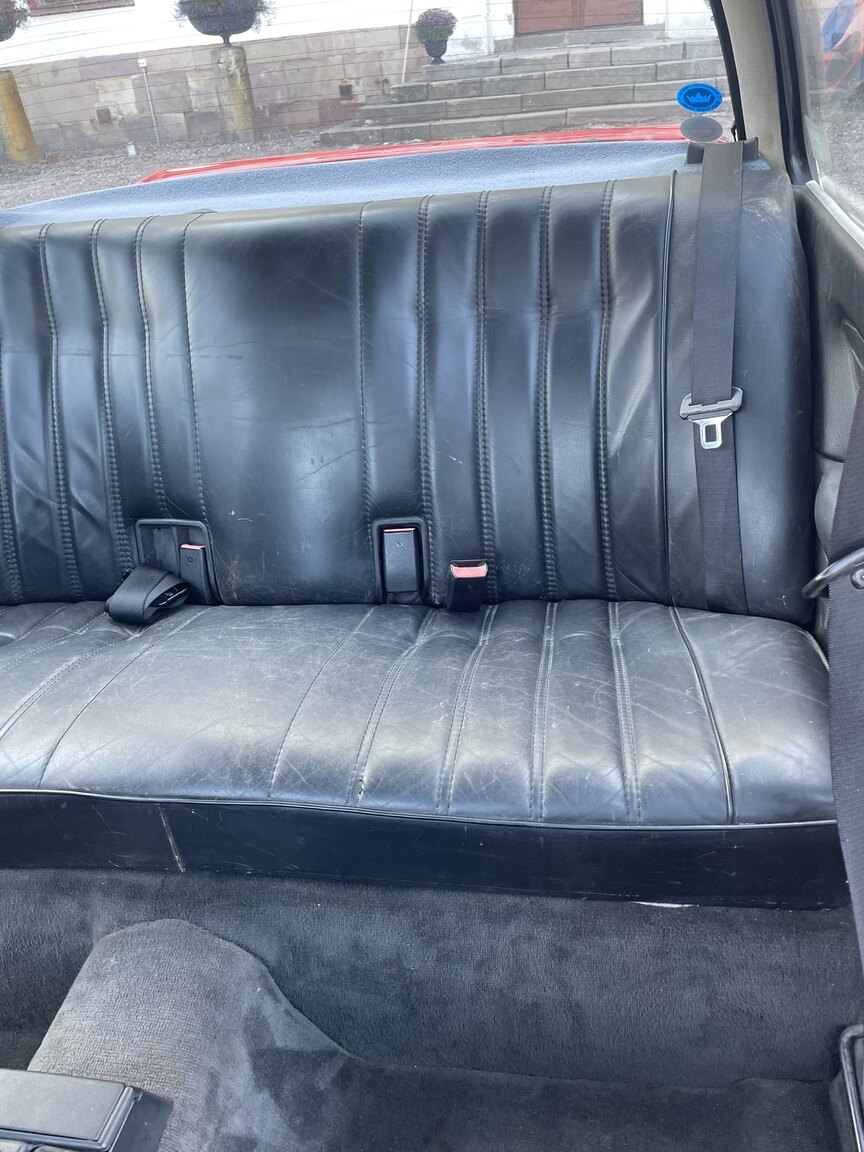 Interiörbild 1987 BMW 320i