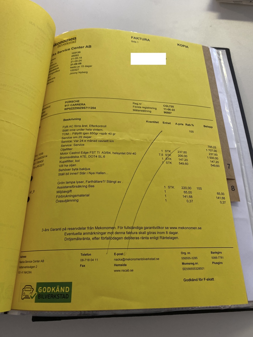 Dokumentation för 2009 Porsche 997.2 C2S Manuell (37)