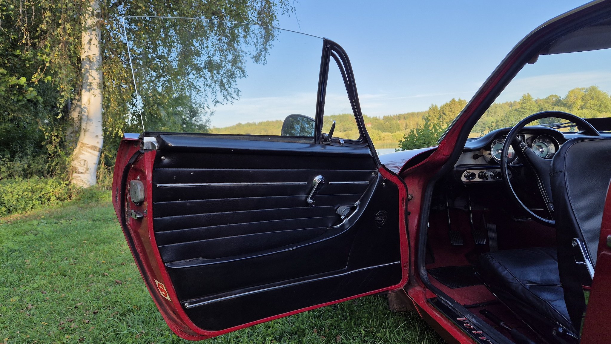 Interiörbild 1968 Volvo P1800S