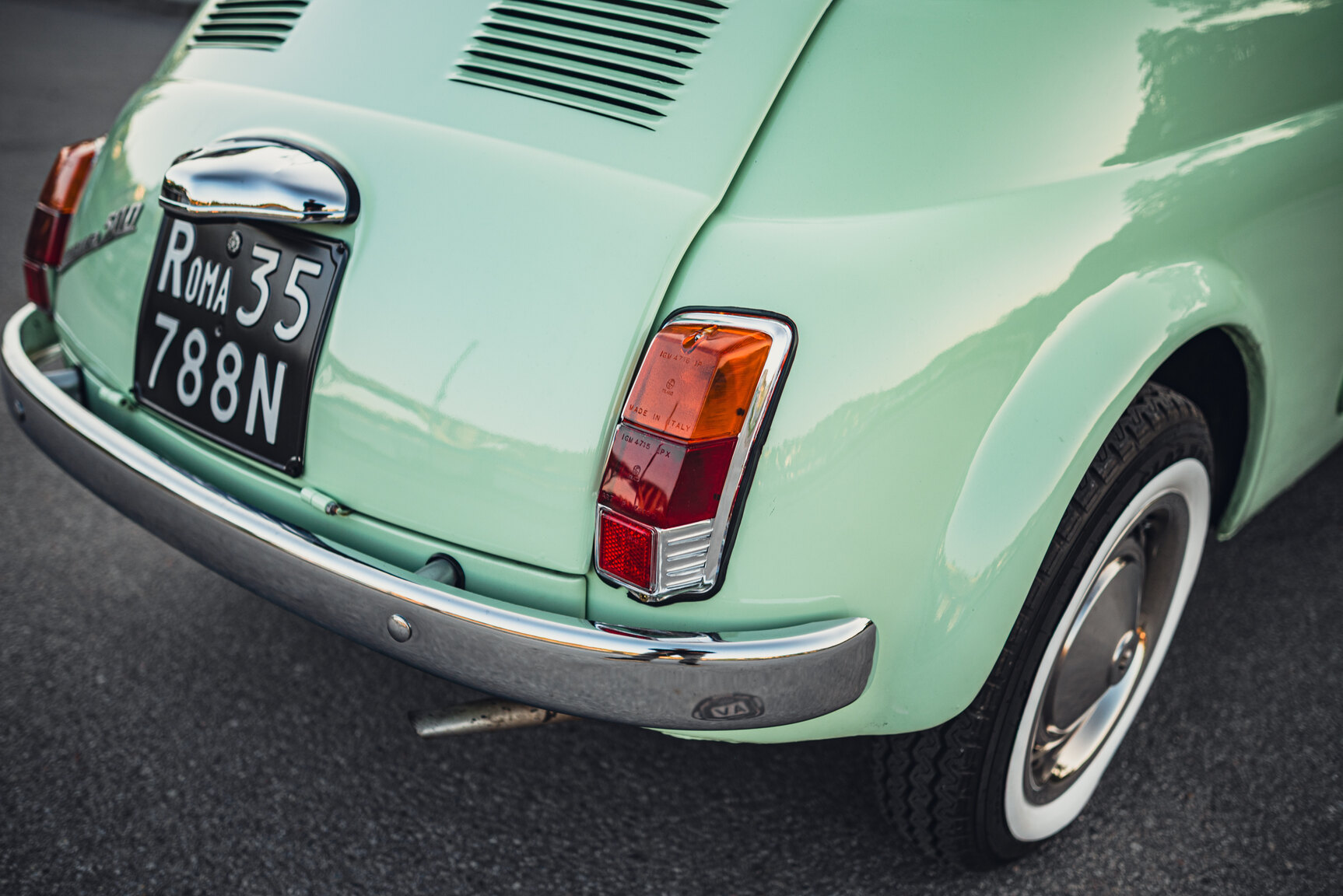 Exteriörbild på 1967 Fiat 500 "No Reserve Auction"
