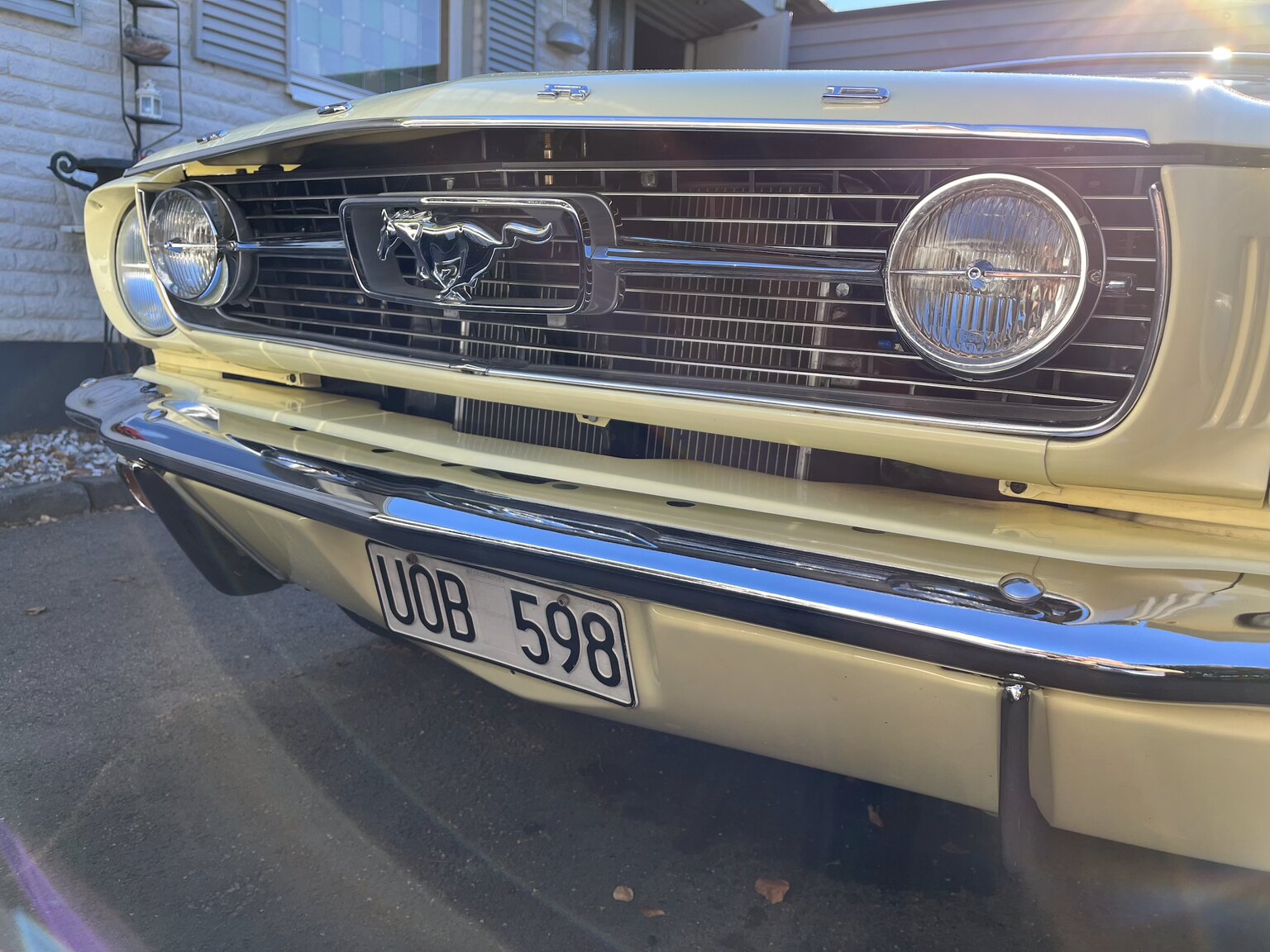 Exteriörbild på 1966 Ford Mustang Cabriolet 289cui