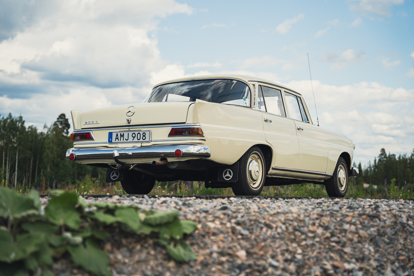 Exterior image of 1966 Mercedes-Benz 200 D "Heckflosse"