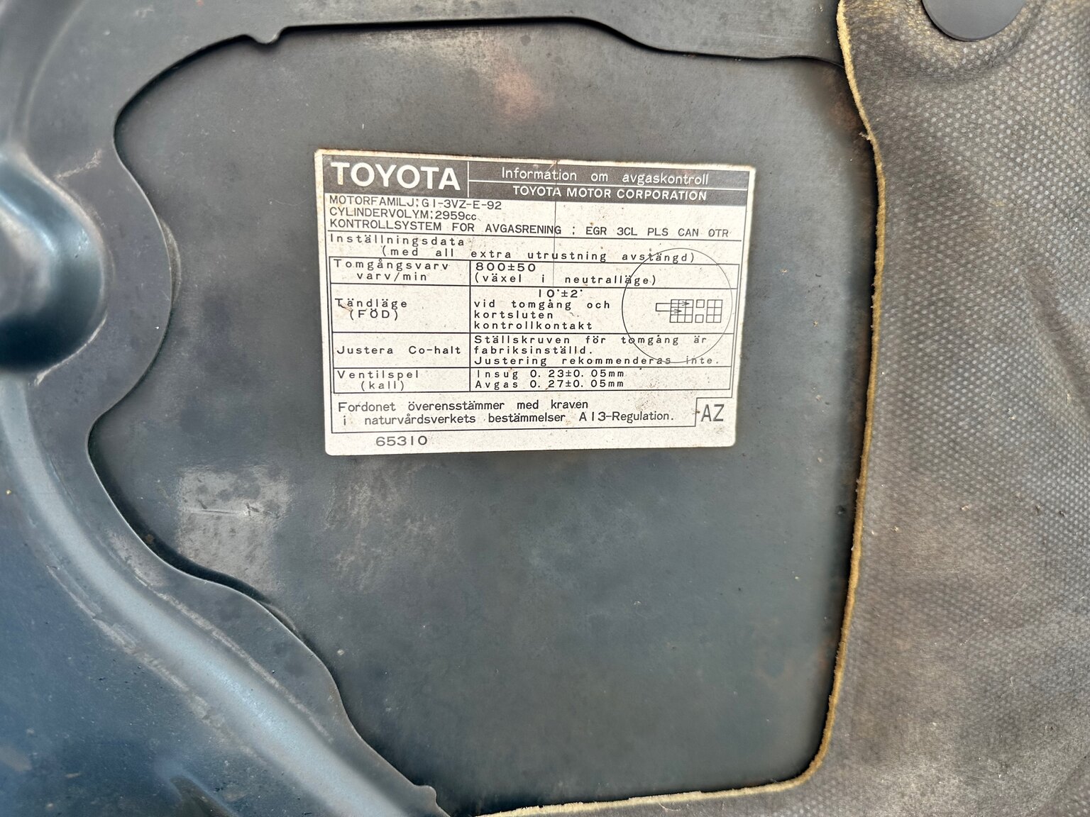 1995 Toyota 4Runner, Mekanik