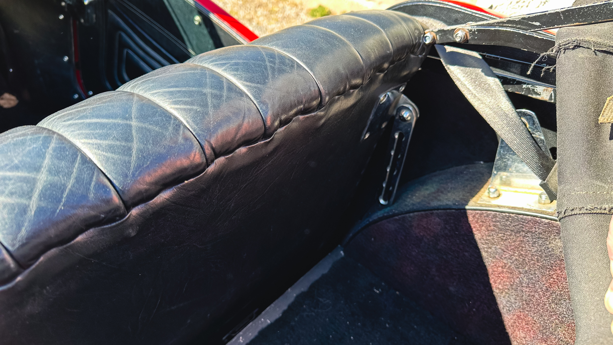 Innenraumfoto von 1951 MG TD MIDGET