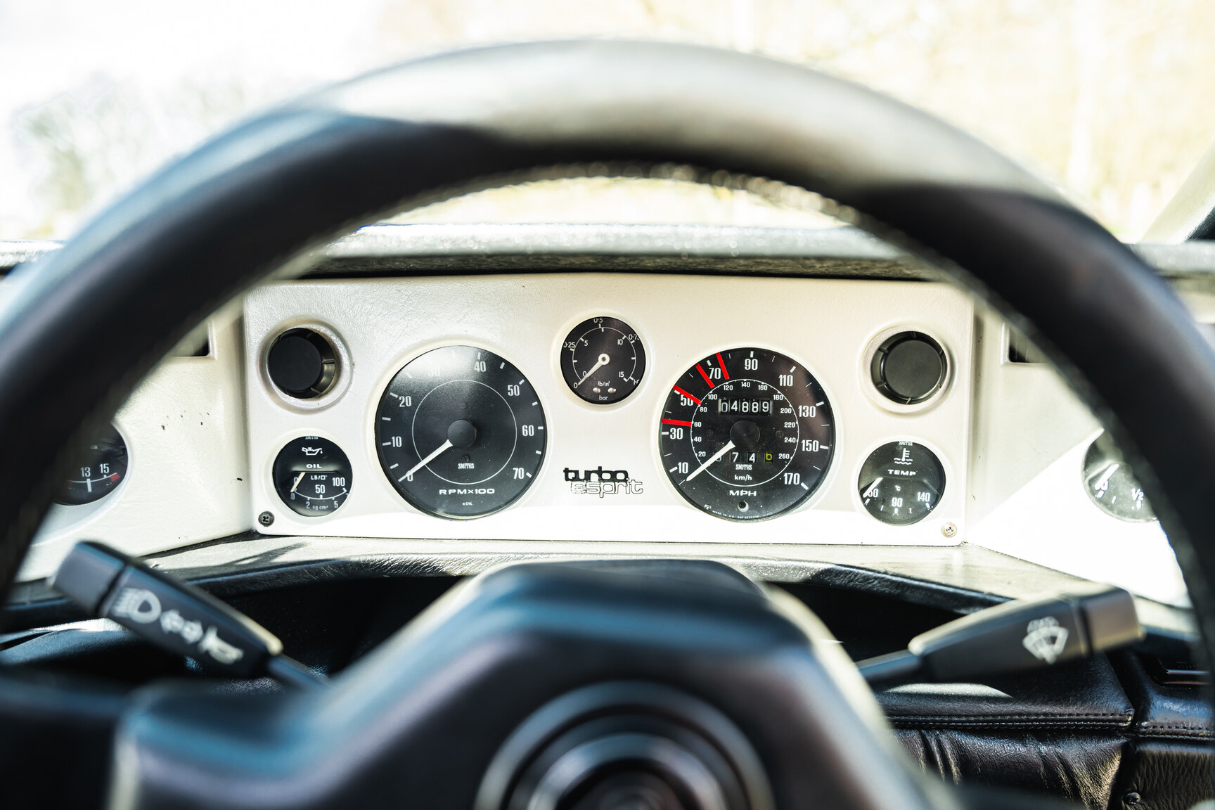 Interior image of 1983 Lotus Esprit Turbo 2.2