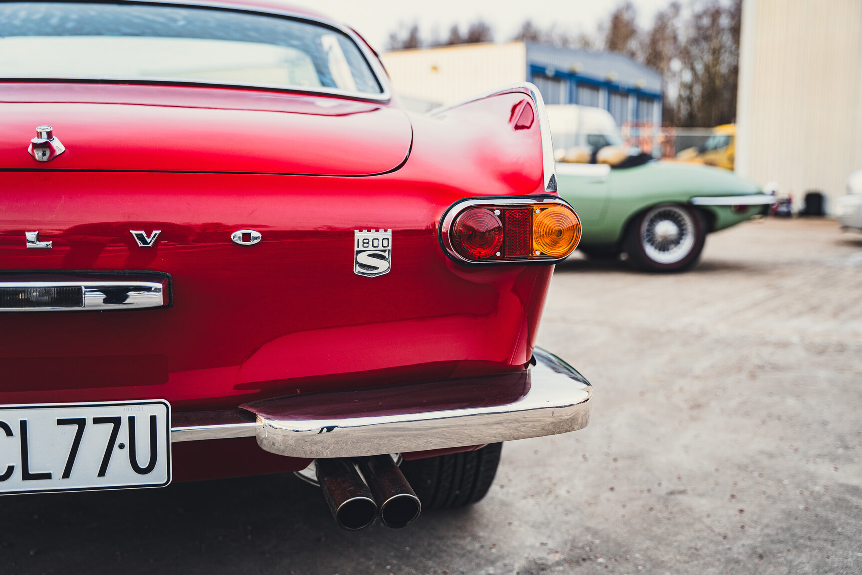 Exteriörbild på 1963 Volvo P1800 S