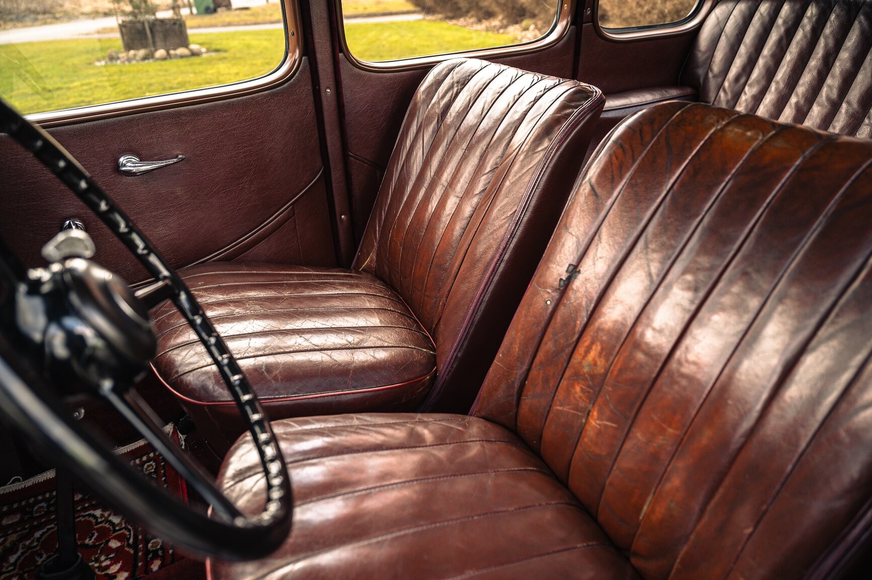 Interior image of 1937 Austin Ten-Four 10-4