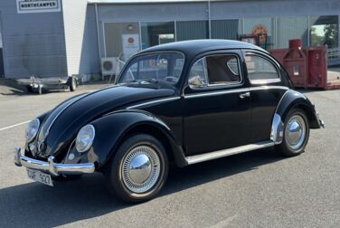 Exteriörbild på 1958 Volkswagen 1200 Beetle