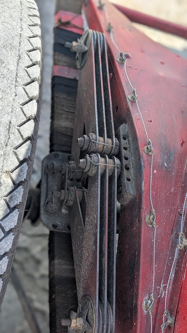 Image of 1929 FIAT 321C (521c) "Flying Fiona" mechanics