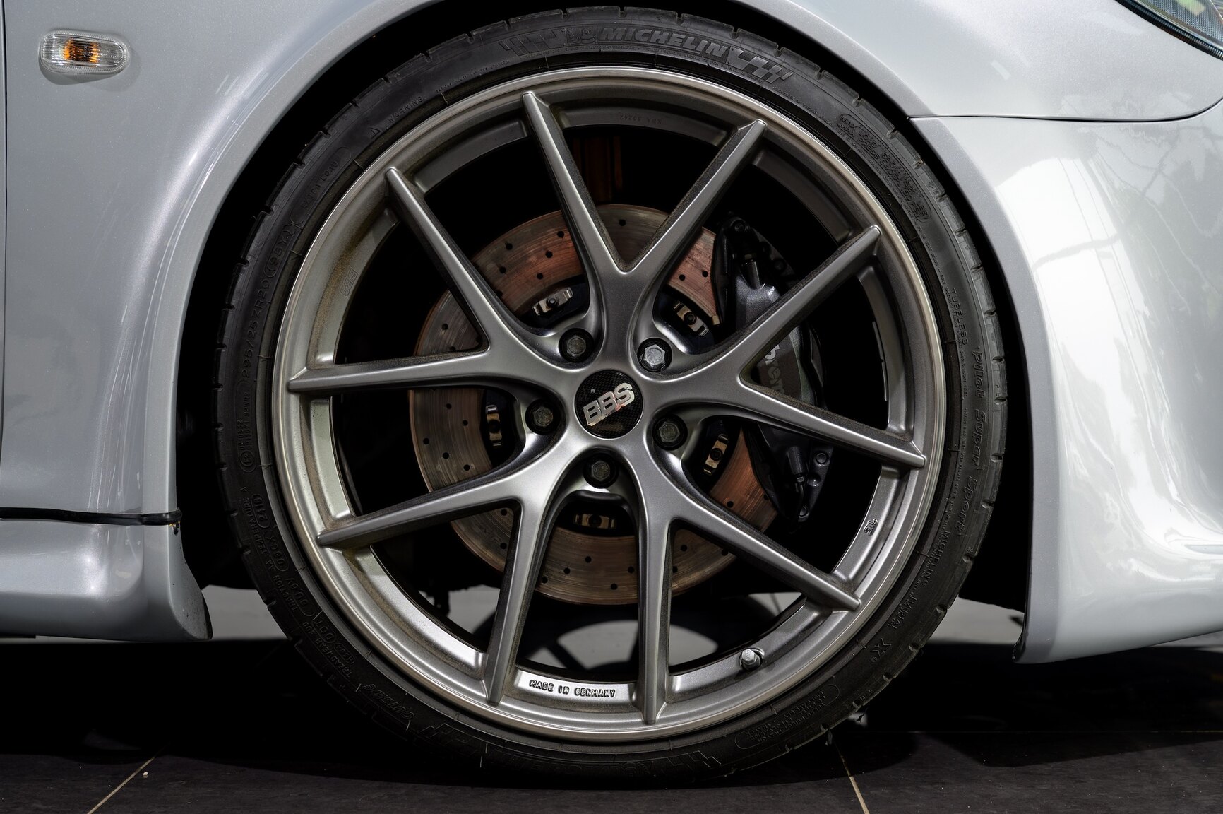 Exterior image of 2008 SAAB 9-3 Aero SportSedan Silver Beast SFRO