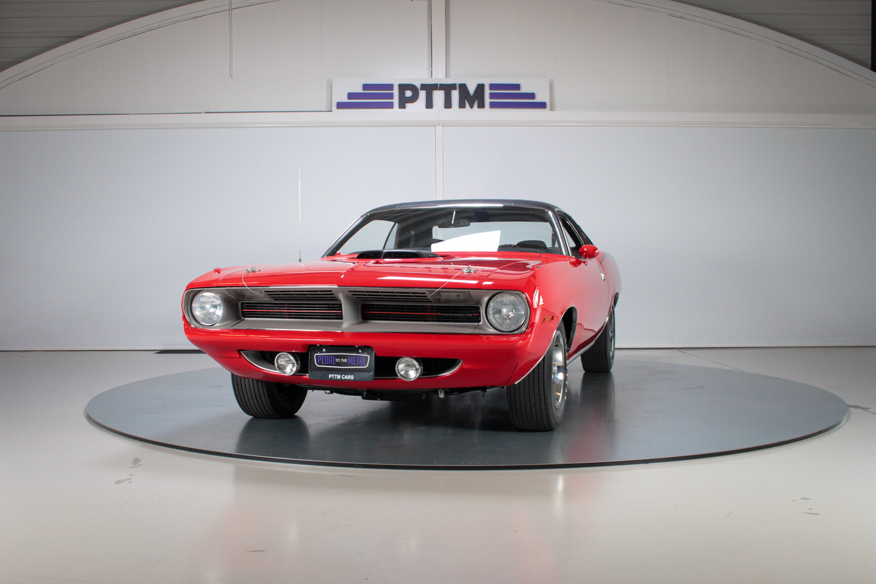 Exteriörbild på 1970 Plymouth Hemi Cuda