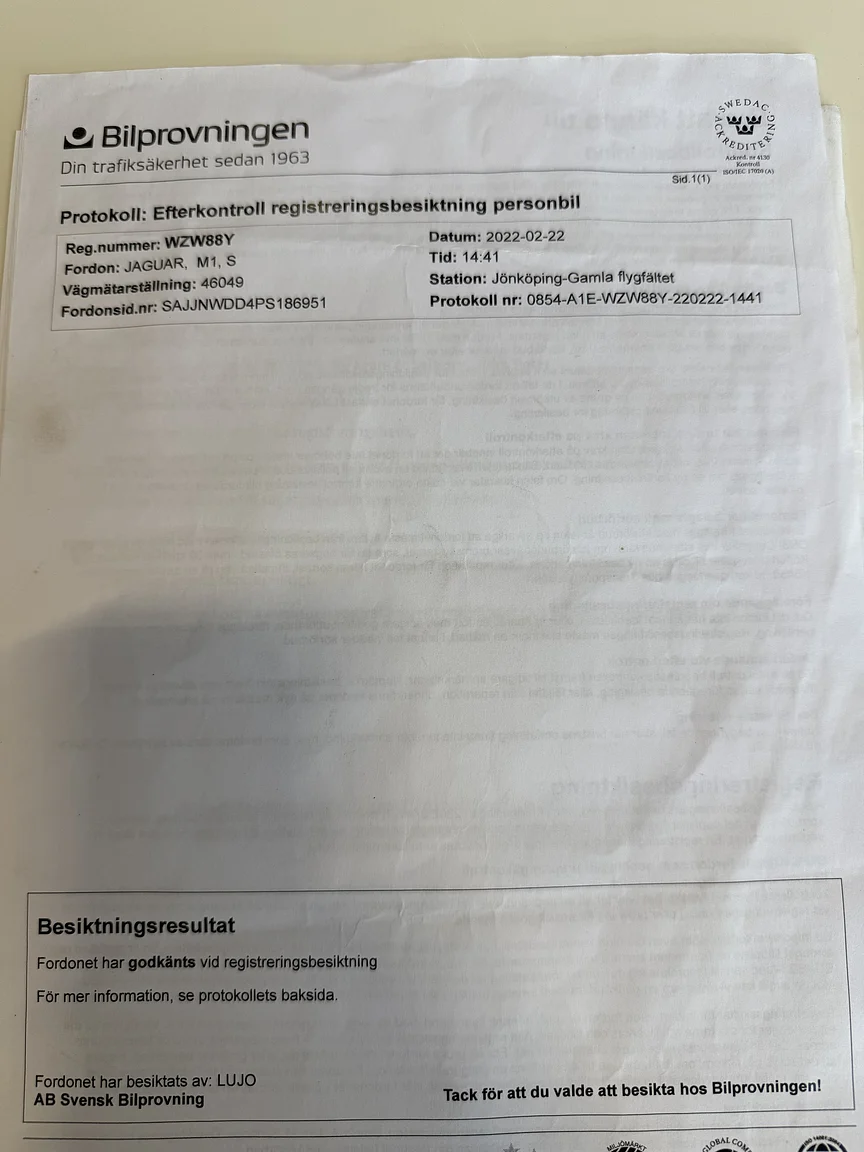 Documentation for 1993 Jaguar XjS Cabriolet (8)