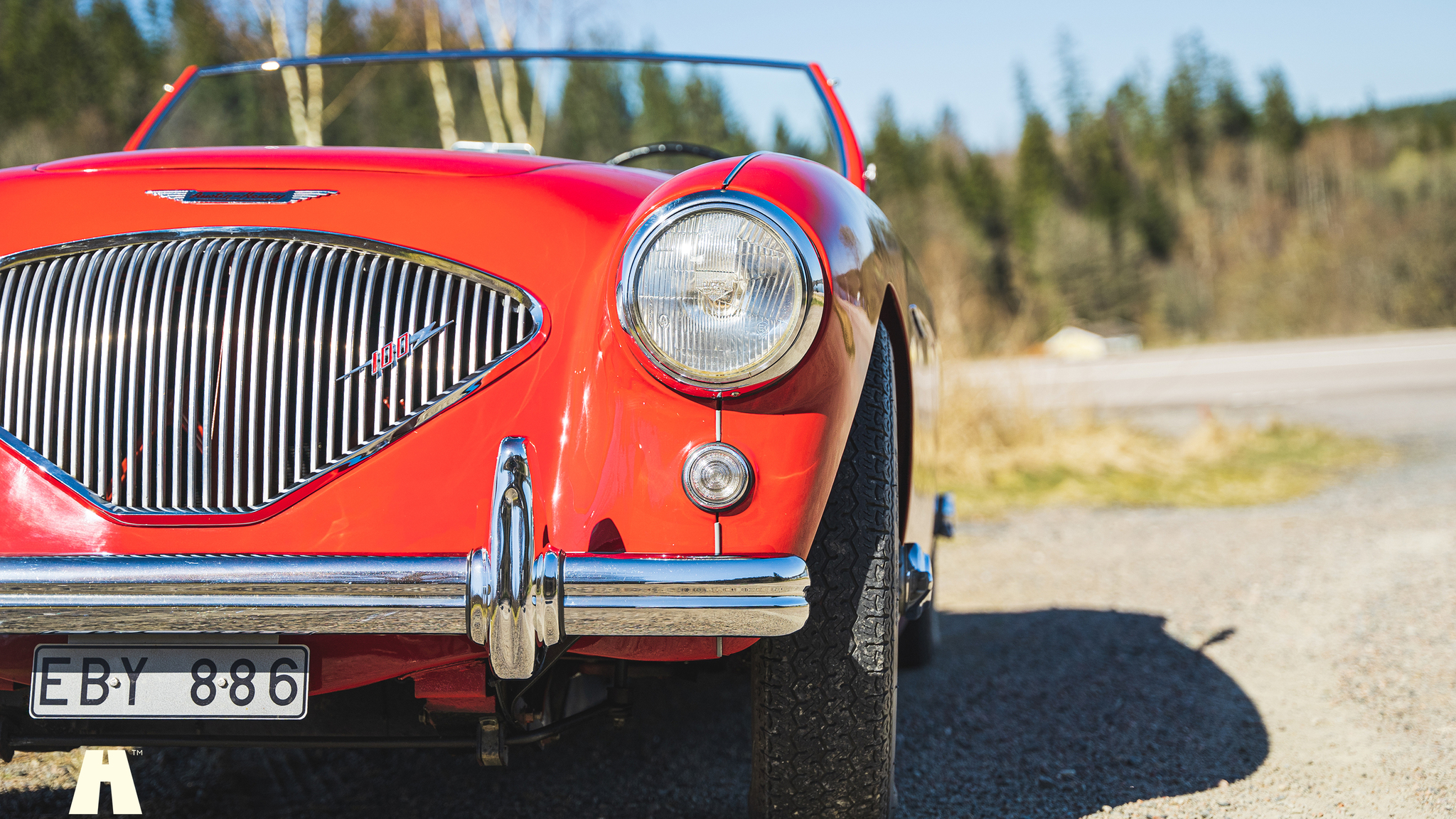 Exteriörbild på 1954 Austin Healey 100 BN1 (10)