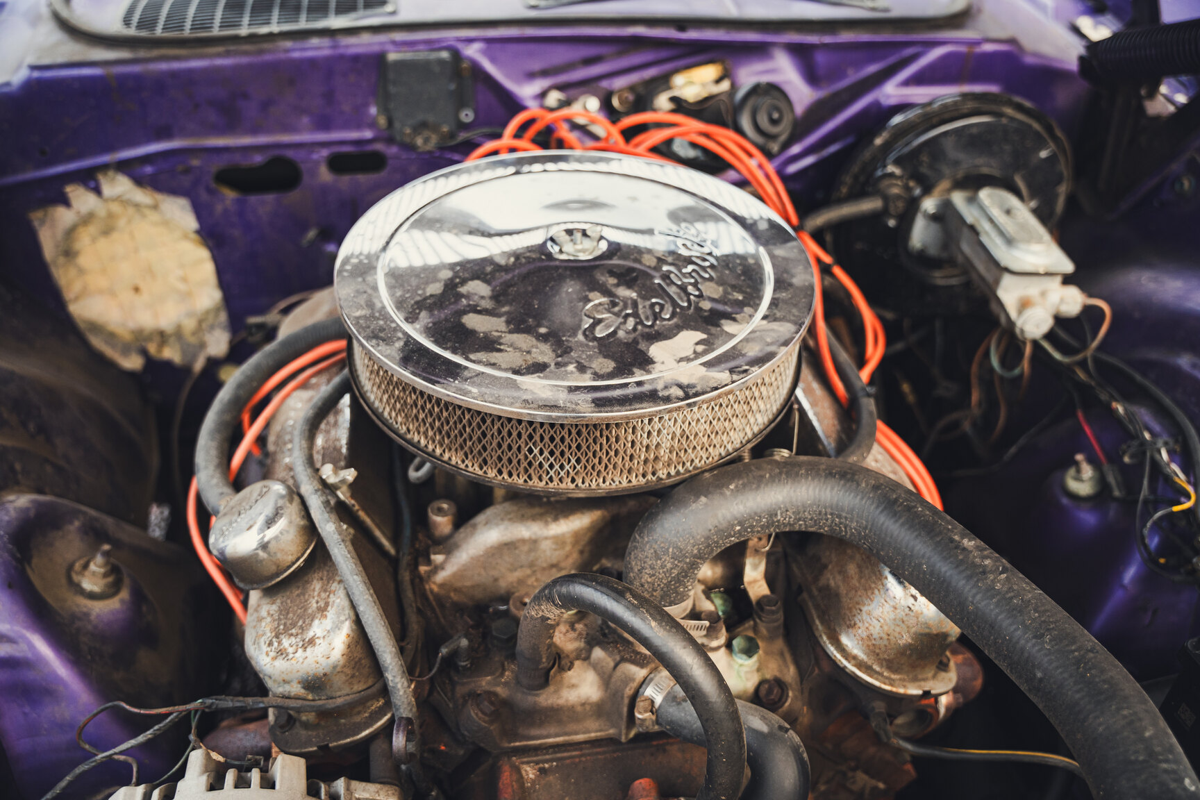 1970 Dodge Challenger - Ett sista race, Mekanik
