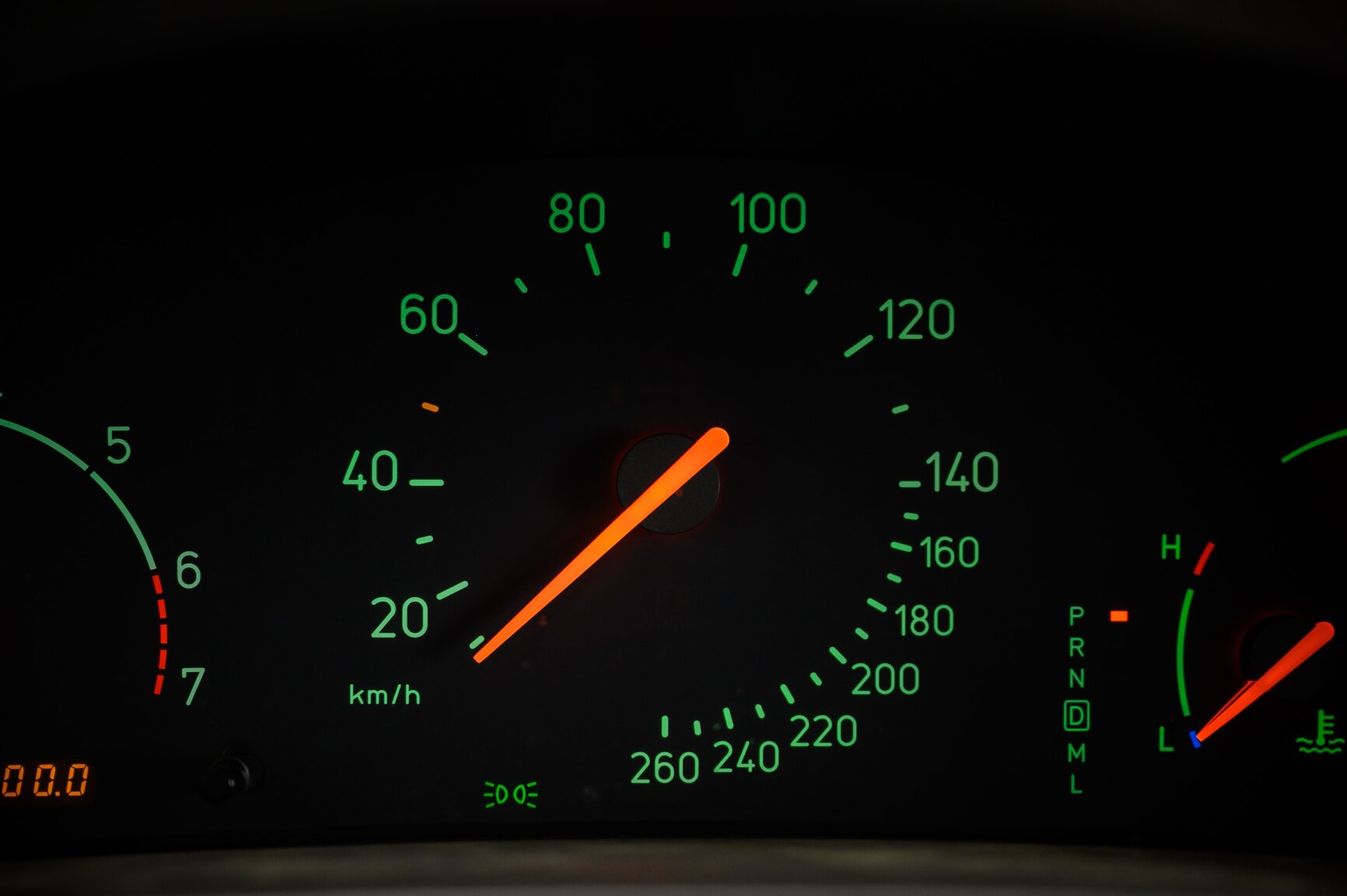 Interiörbild 2005 SAAB 9-5 Aero (27)