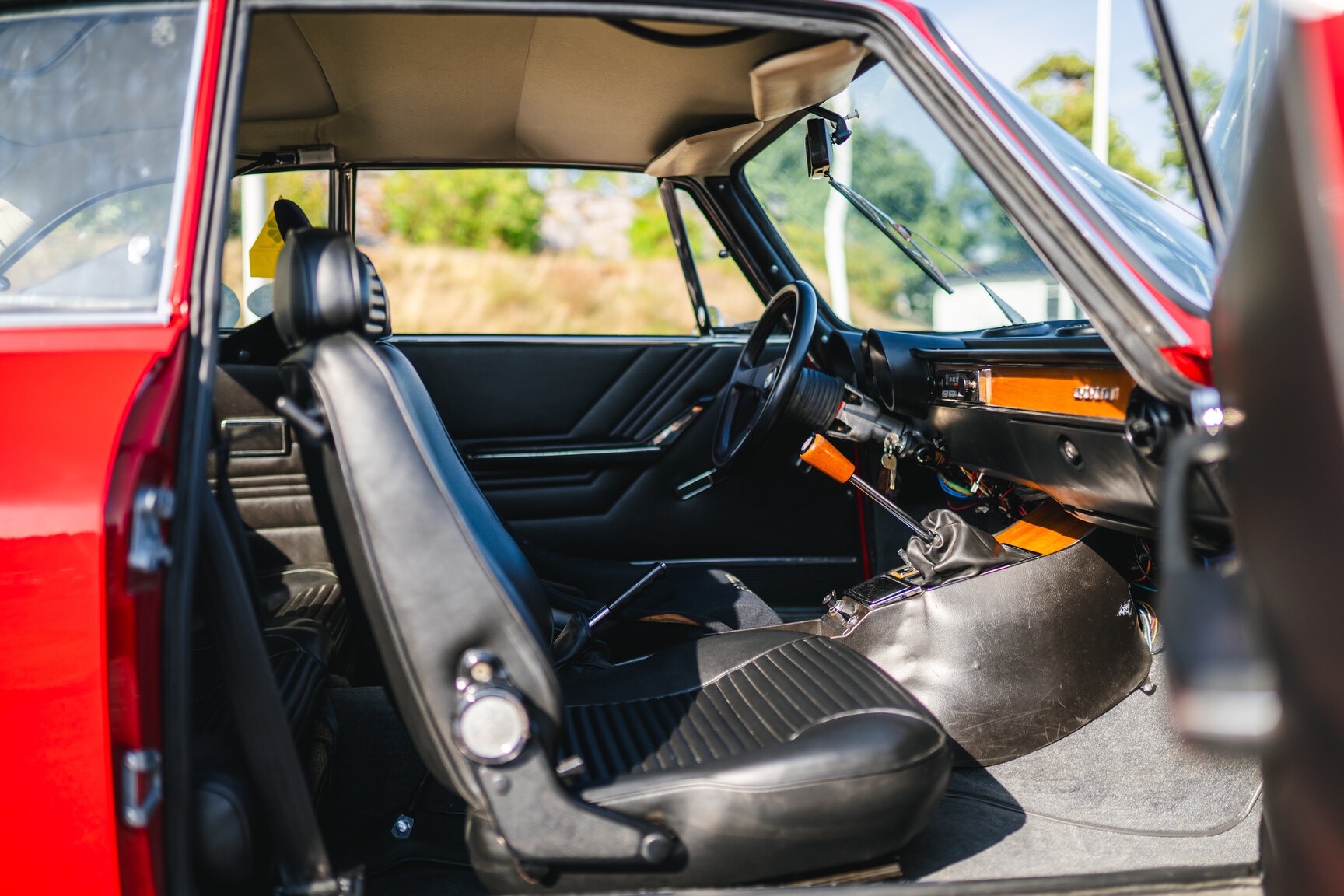 Interiörbild 1972 Alfa Romeo 2000 GTV