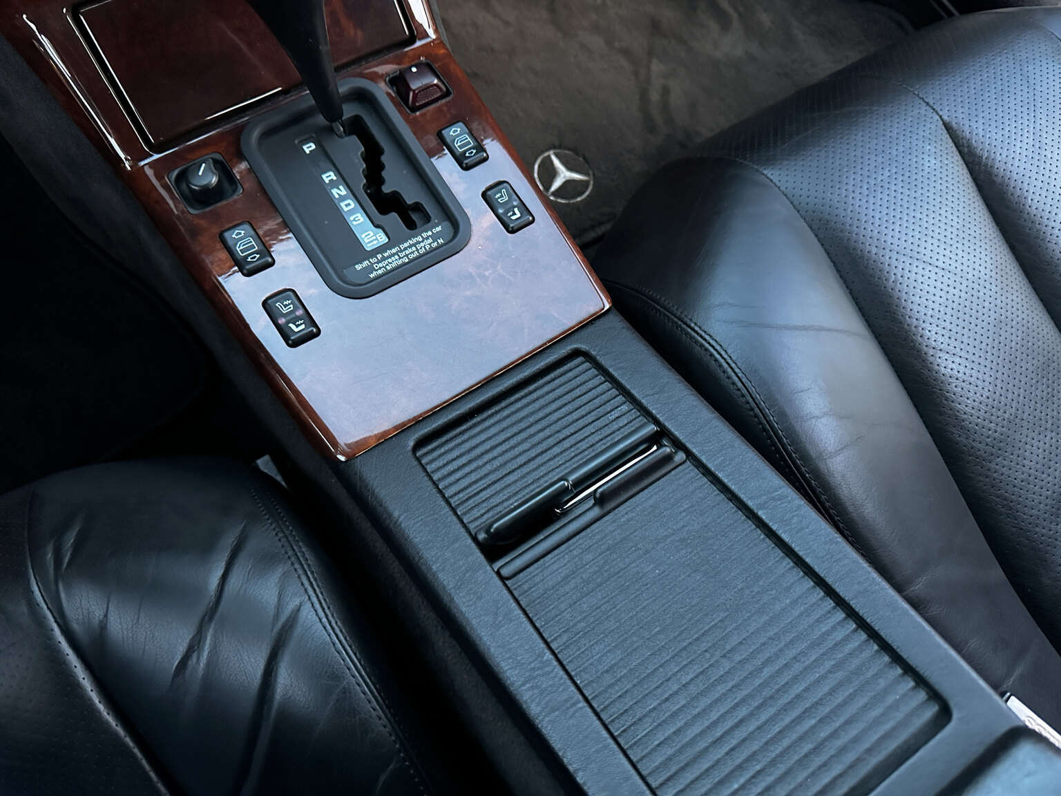 Interiörbild 1990 Mercedes-Benz SL500