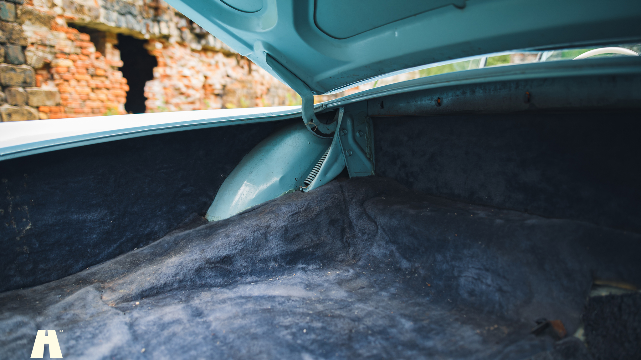 Interiörbild 1957 Ford Thunderbird D-Code
