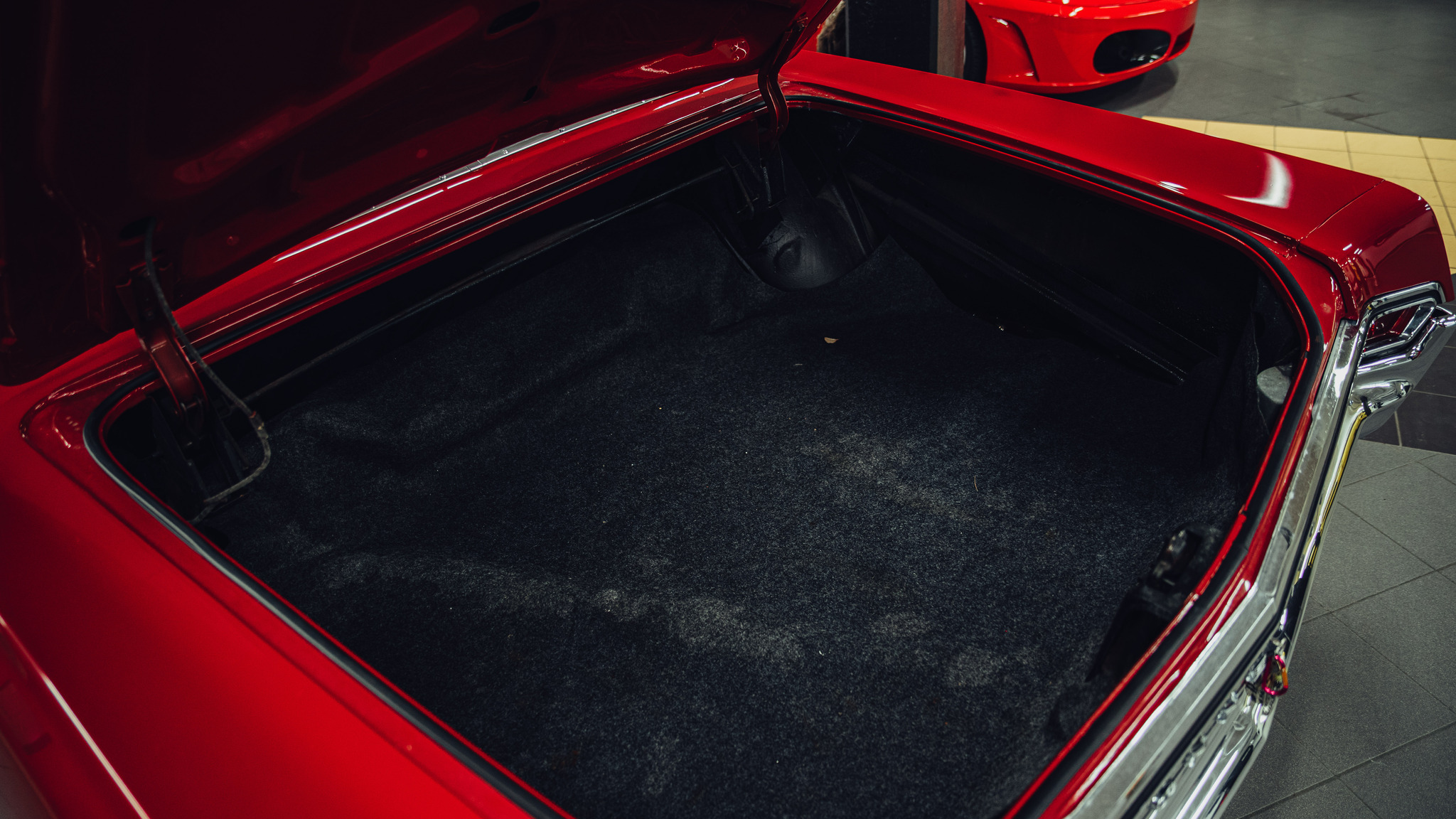 Interiörbild 1965 Pontiac Bonneville Cabriolet 6.4 V8