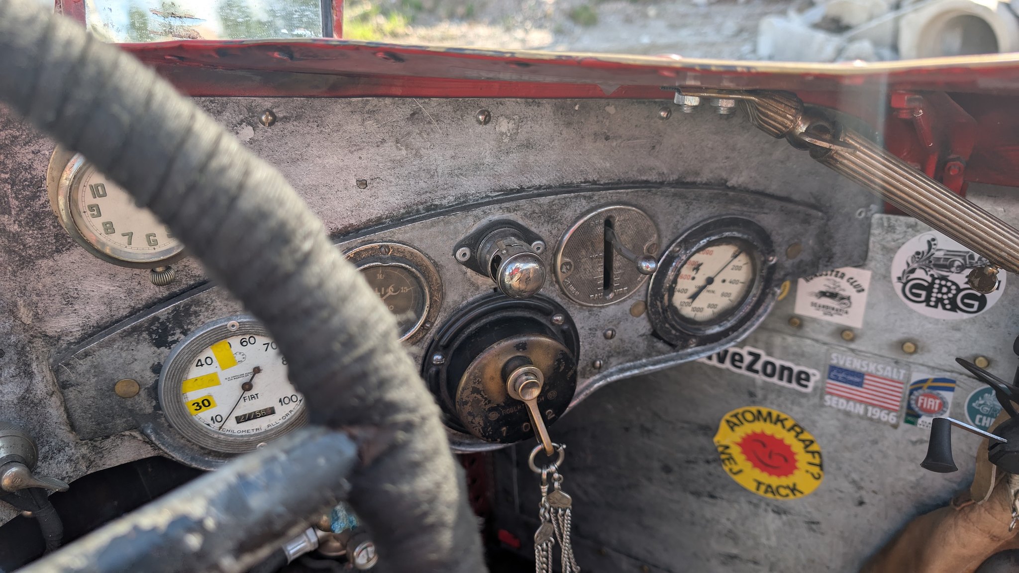 Interior image of 1929 FIAT 321C (521c) "Flying Fiona"