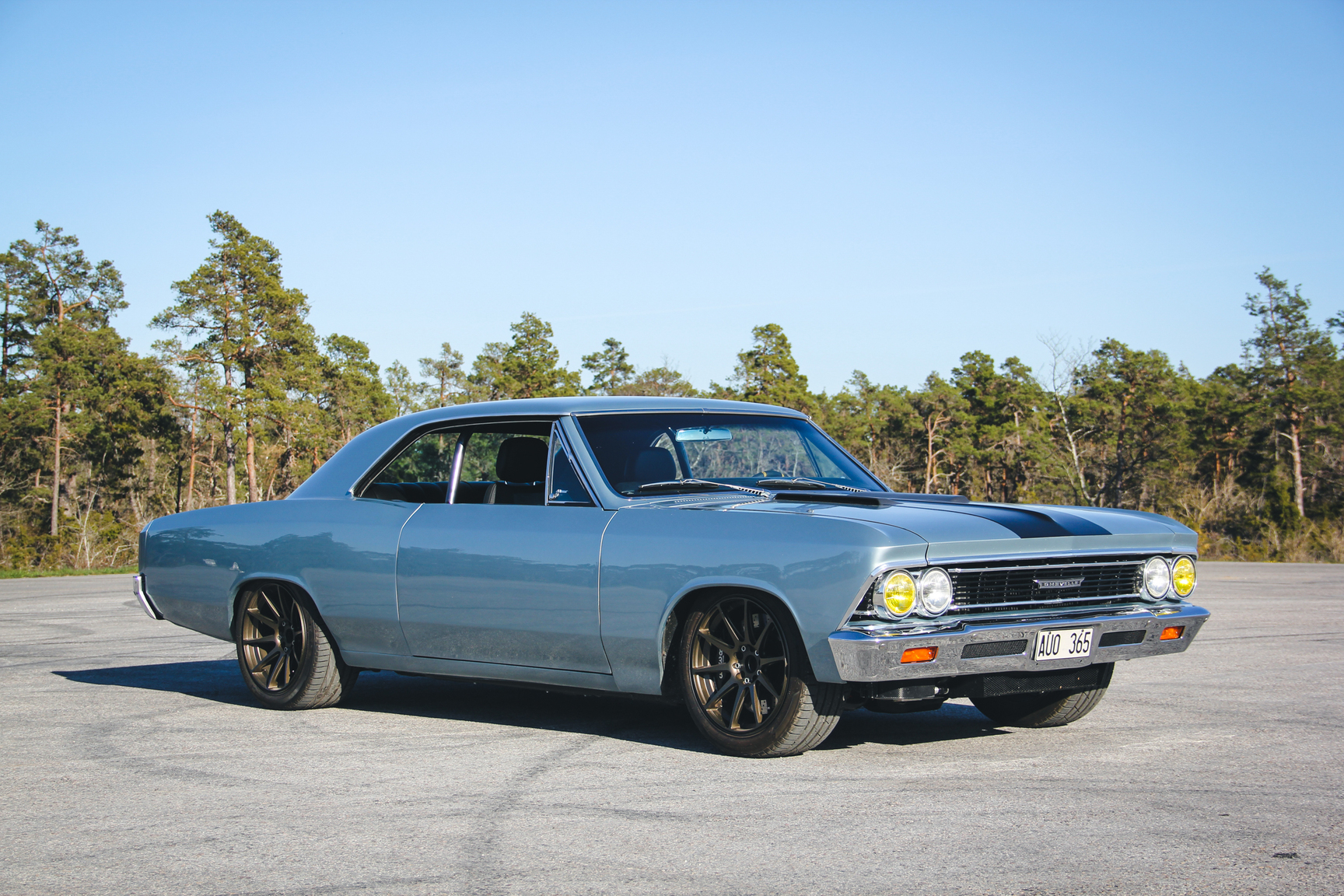 Exteriörbild på 1966 Chevrolet Chevelle Malibu Pro Touring (5)