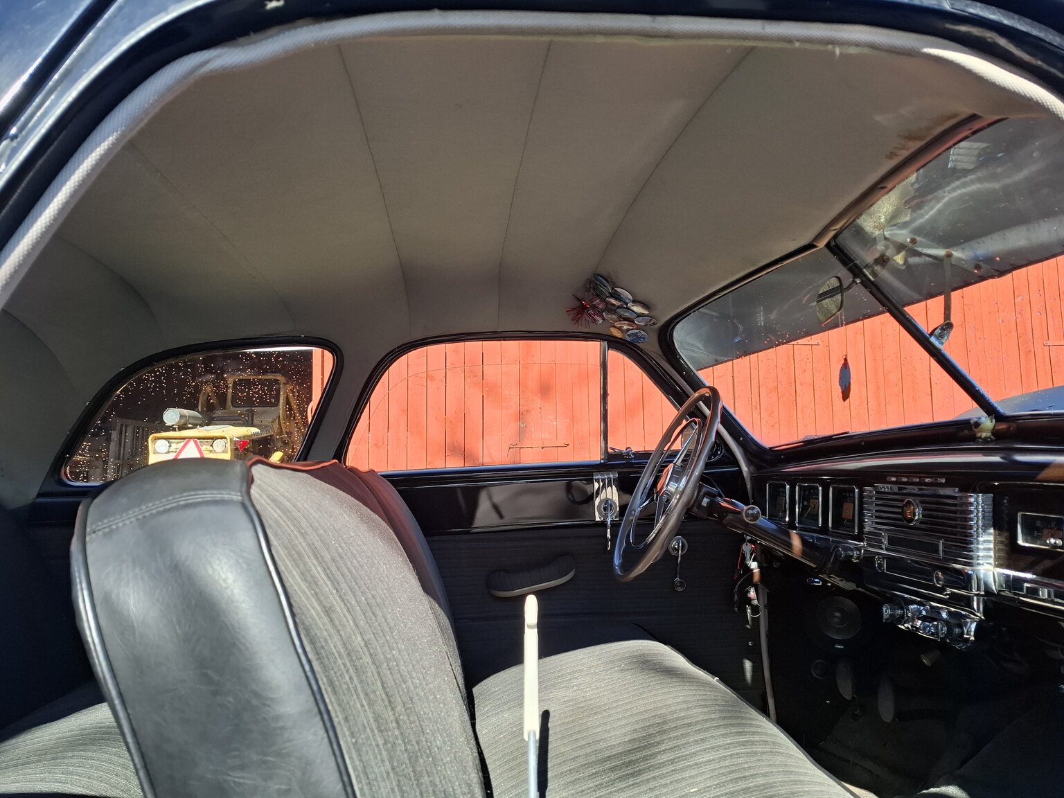 Interiörbild 1949 Dodge Coronet Club Coupé