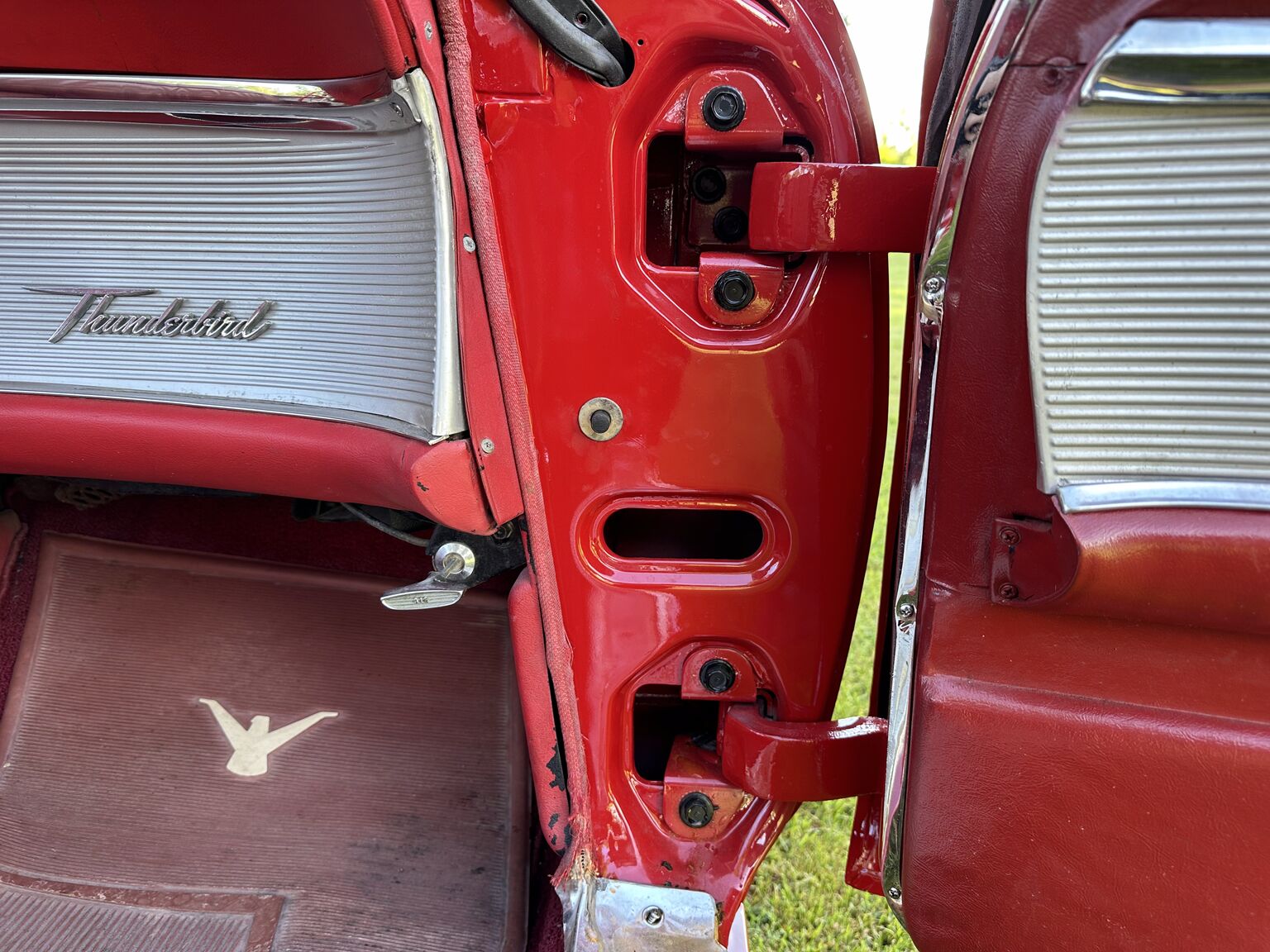 Interiörbild 1961 Ford Thunderbird Convertible