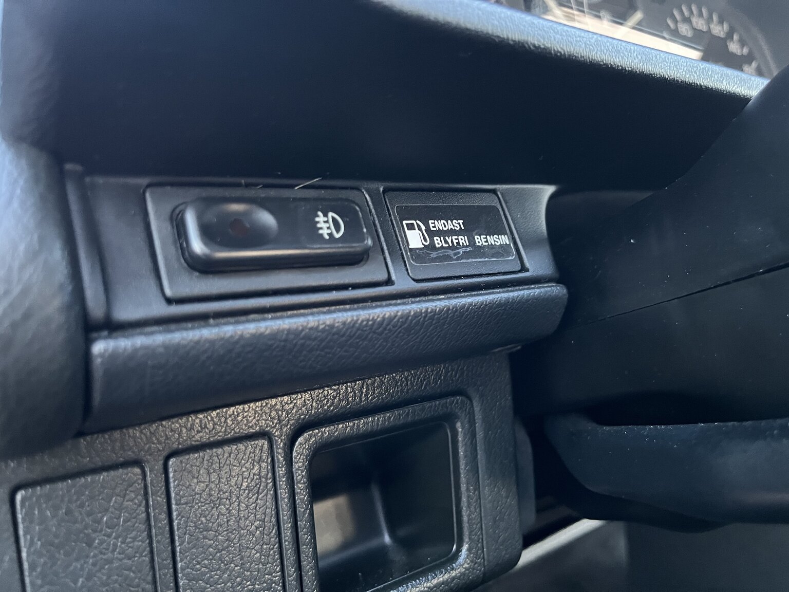 Innenraumfoto von 1989 Honda Civic