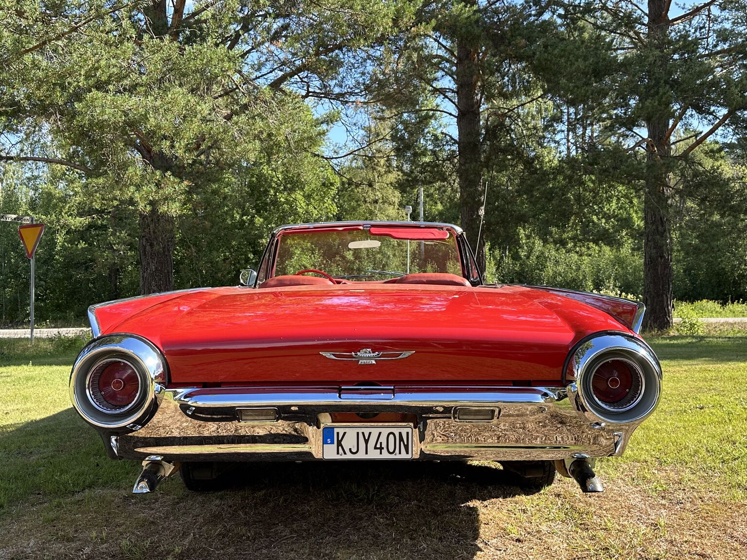 Exteriörbild på 1961 Ford Thunderbird Convertible