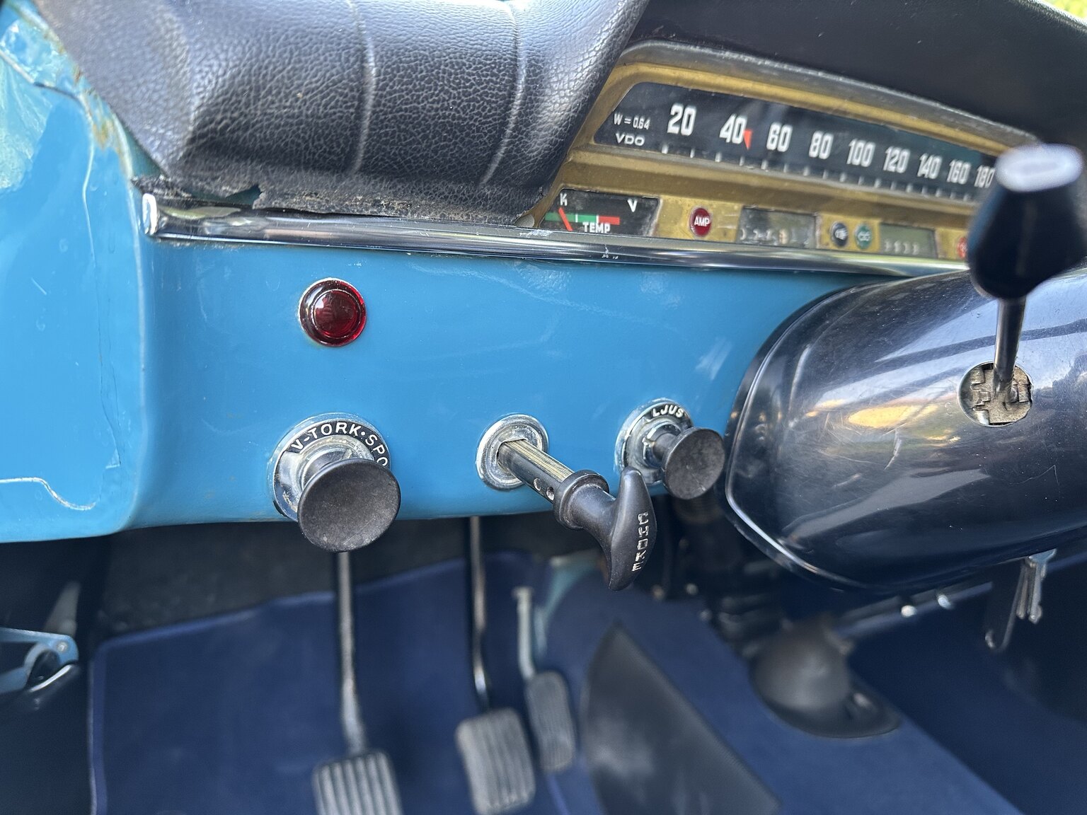 Interiörbild 1970 Volvo Amazon 121 (16)