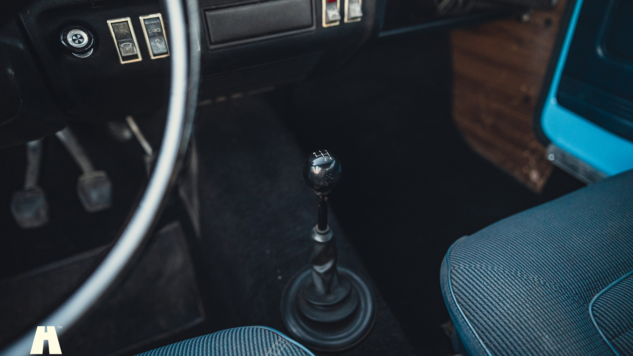 Interiörbild 1974 Ford Escort MK1