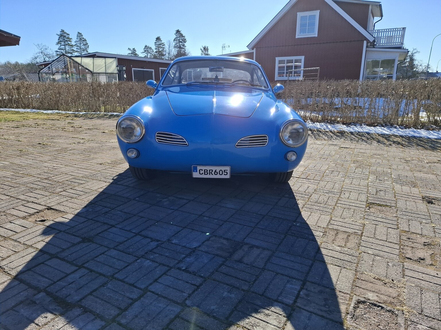 Exteriörbild på 1966 Volkswagen 1300 Karmann-Ghia