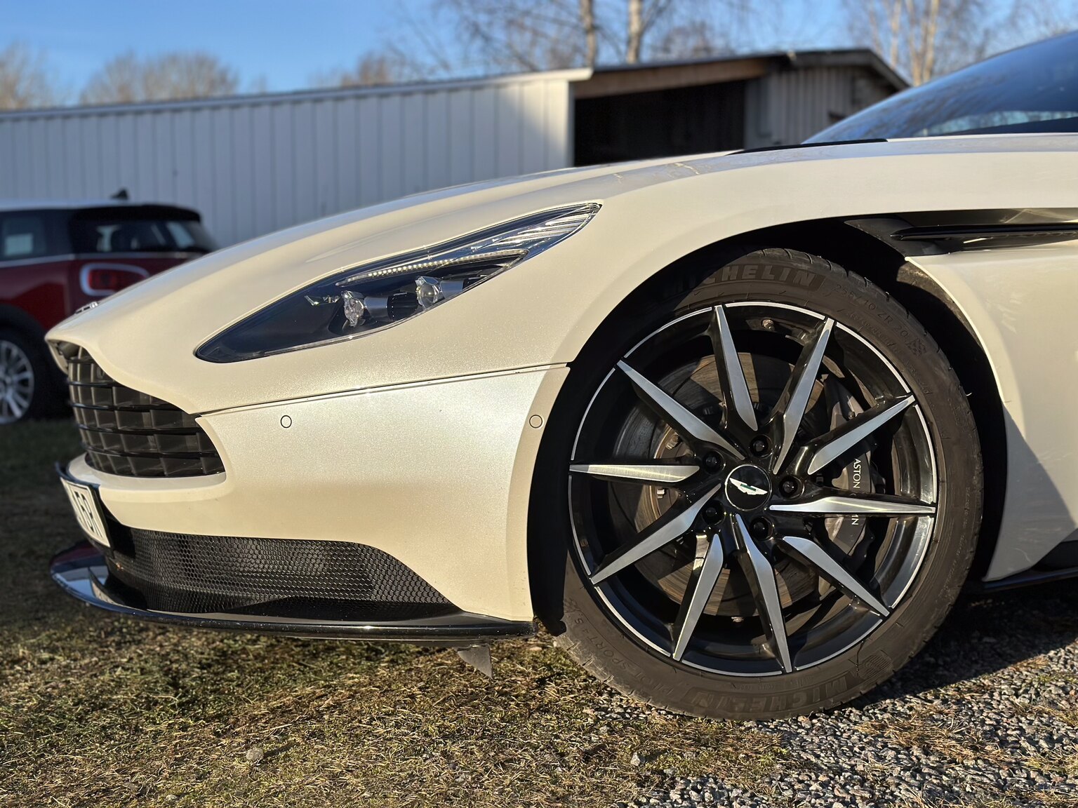 Exterior image of 2018 Aston Martin DB11