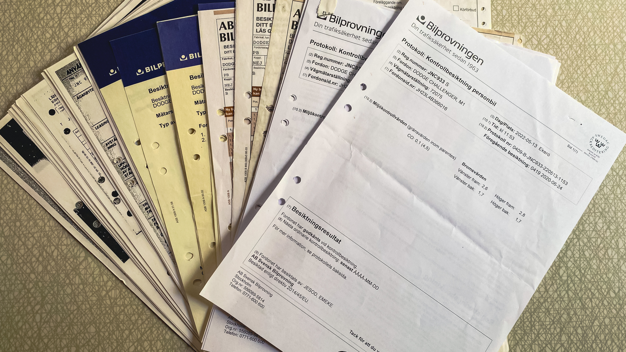 Documentation for 1974 Dodge Challenger 340