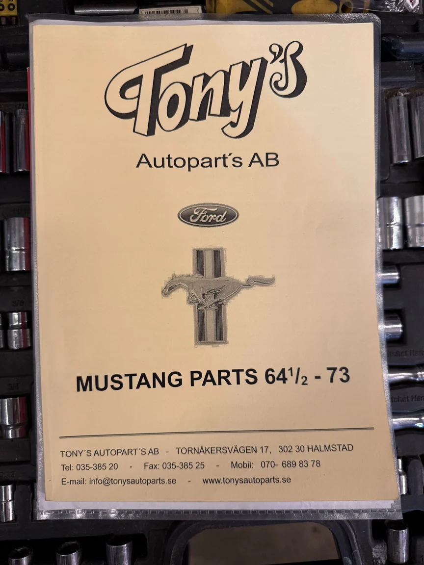 Documentation for 1965 Ford Mustang Cabriolet (7)