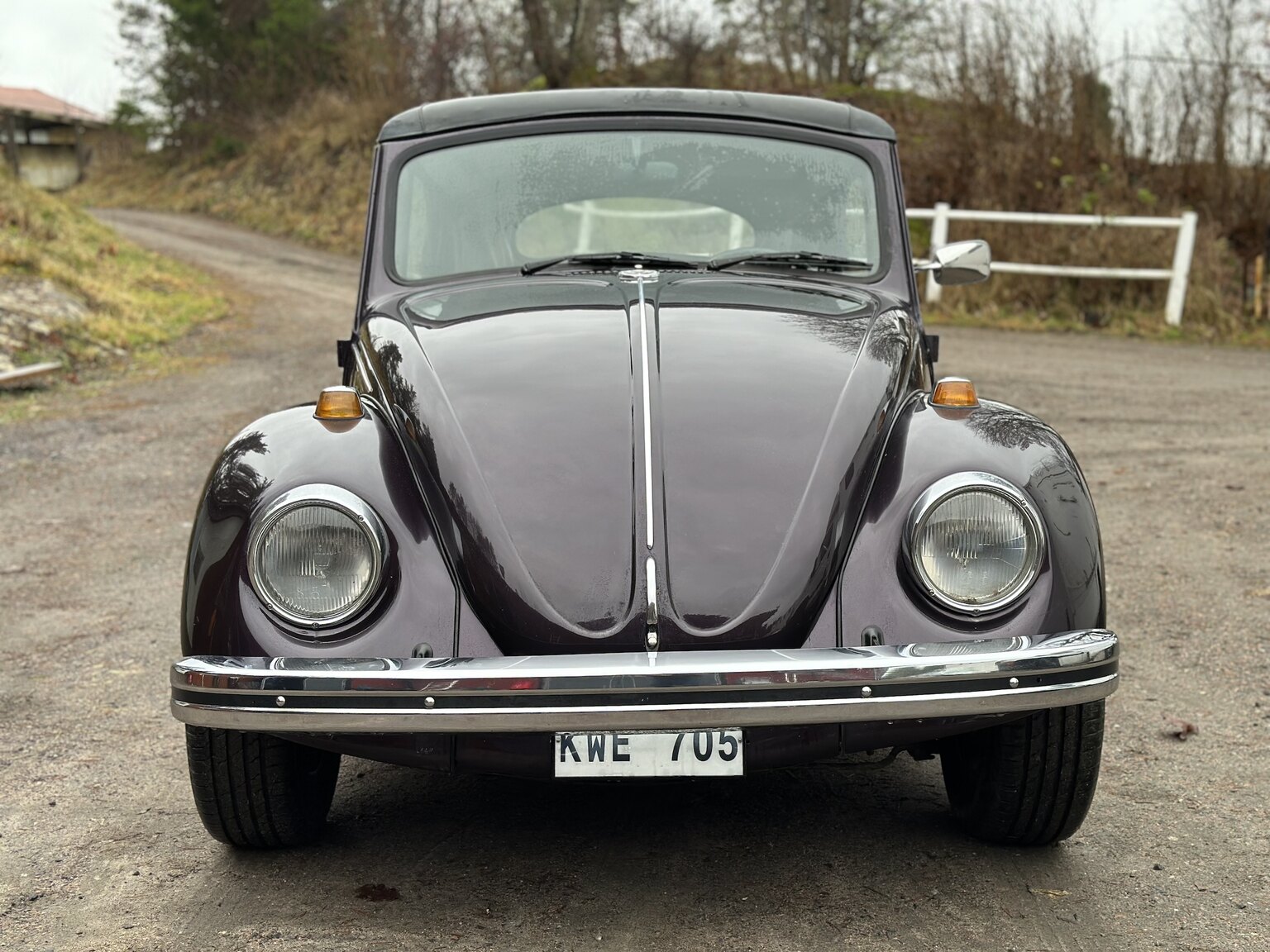 Exteriörbild på 1968 Volkswagen Beetle 1500 Cabriolet