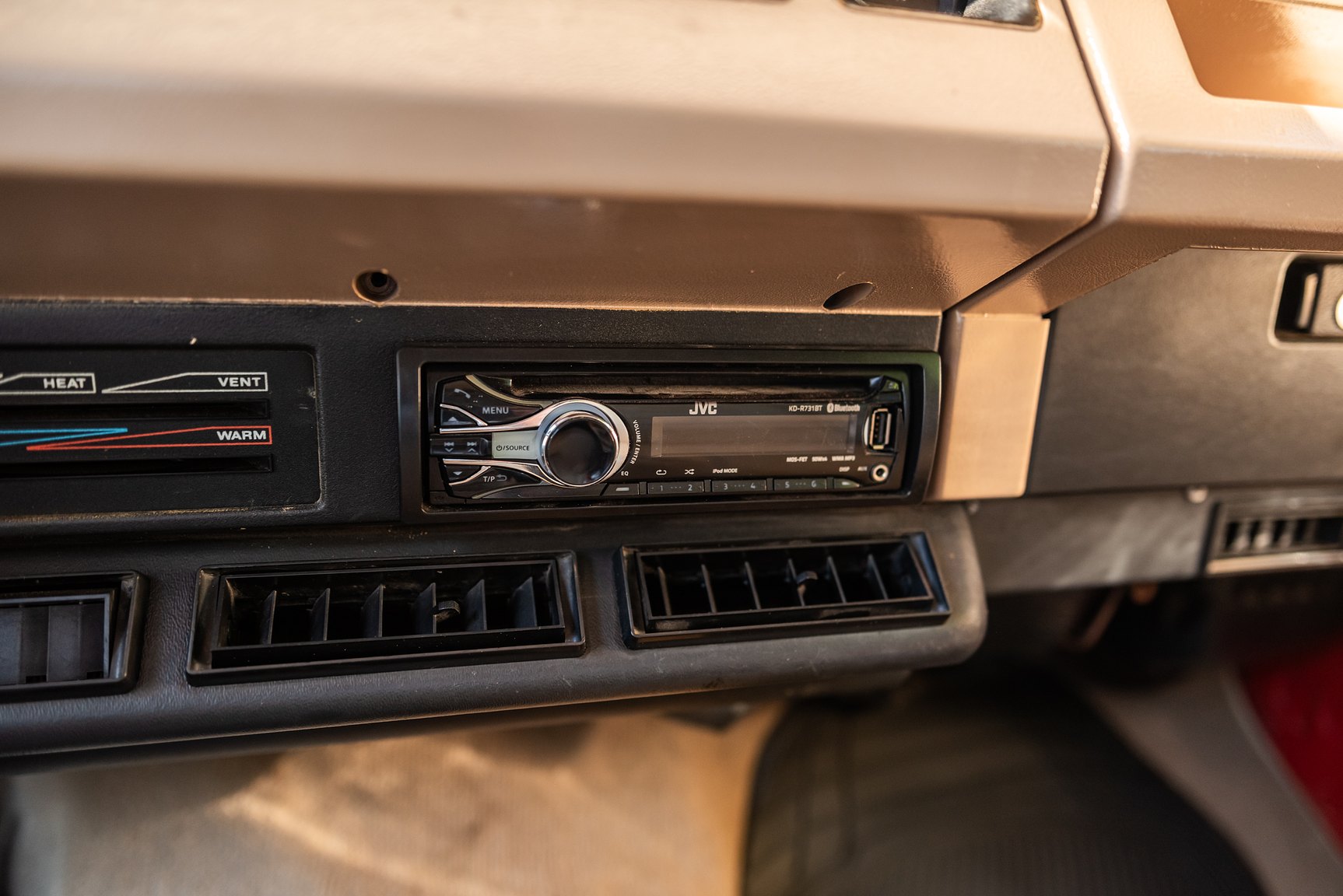 Interiörbild 1991 Jeep Wrangler 4.0 4WD
