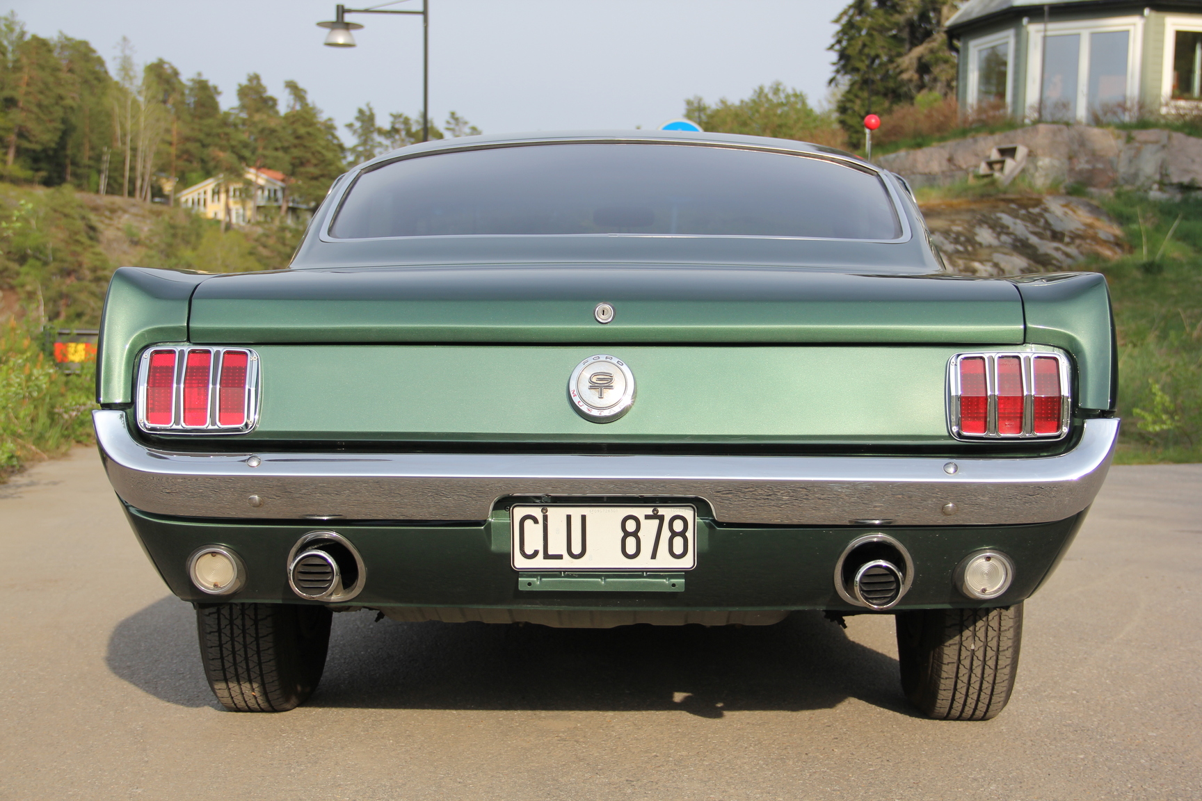 Exterior image of 1966 Ford Mustang Fastback GT-clone (50)