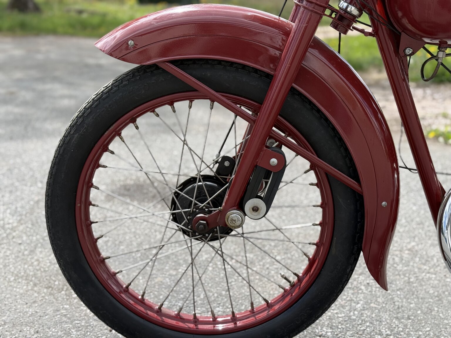 Aussenfoto 1953 Huskvarna Modell 30
