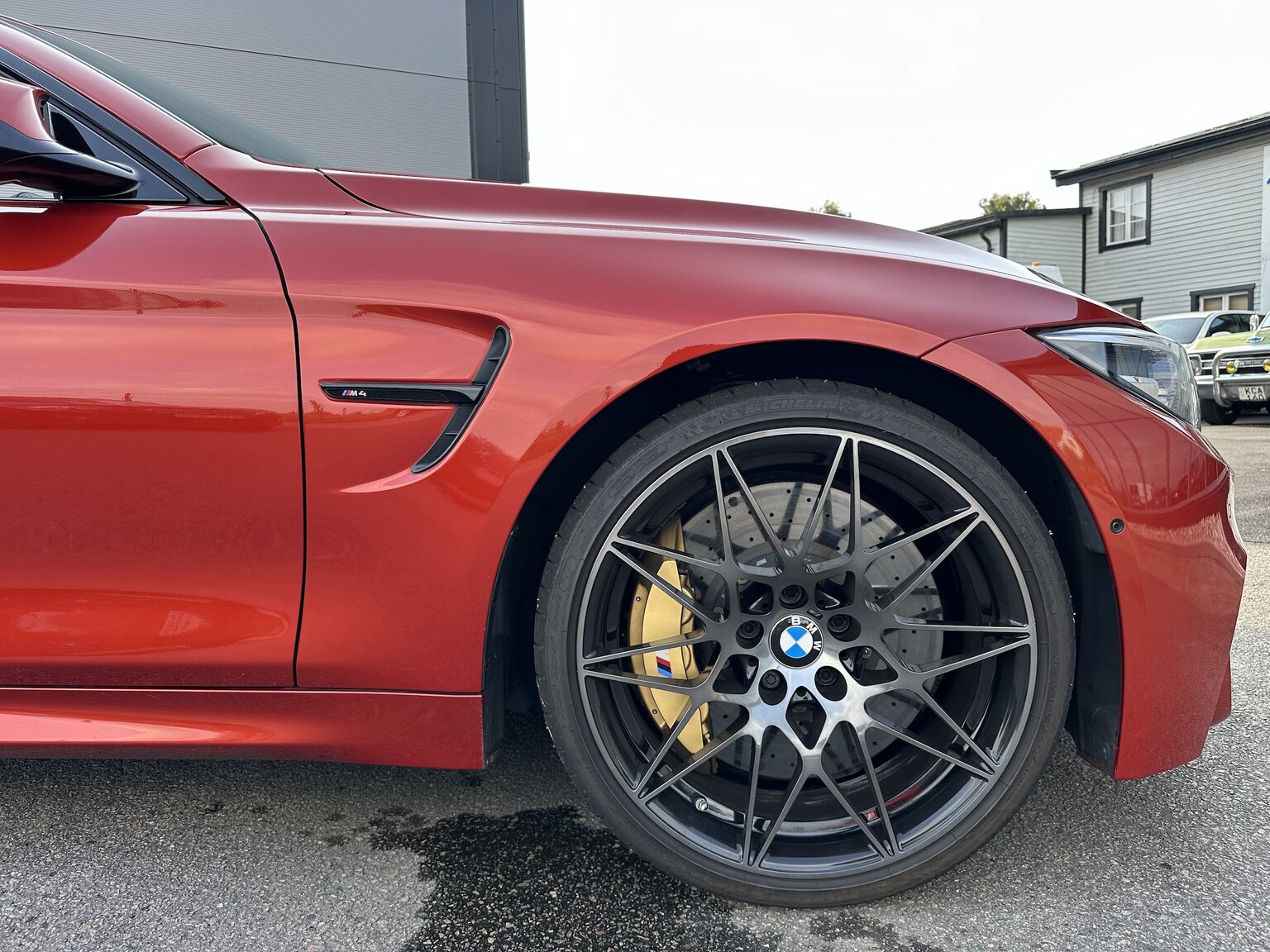 Exteriörbild på 2018 BMW M4 Competition Convertible F83 Manual