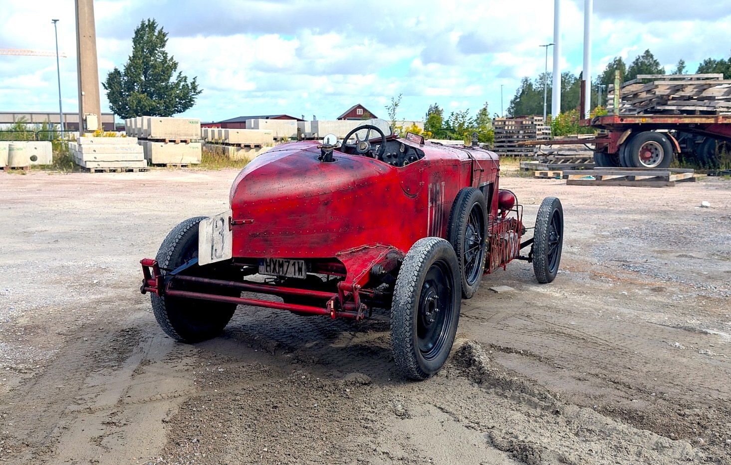 Exterior image of 1929 FIAT 321C (521c) "Flying Fiona"