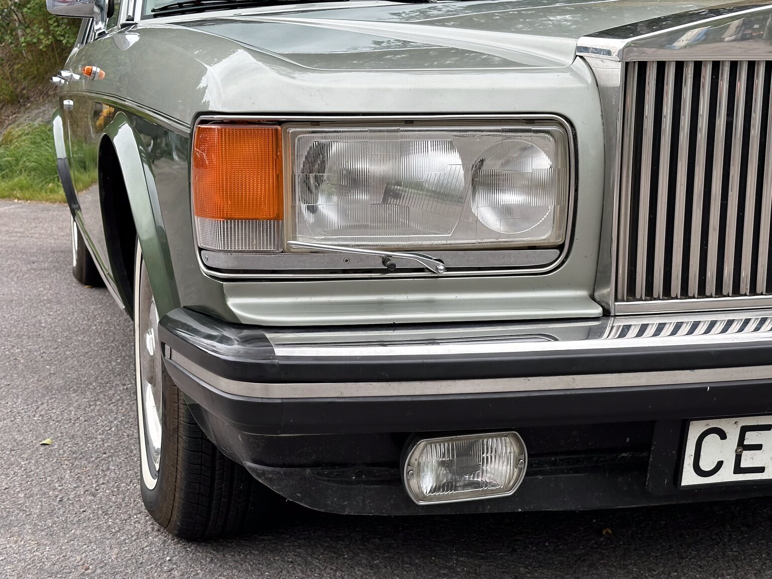 Exteriörbild på 1982  Rolls Royce Silver Spirit