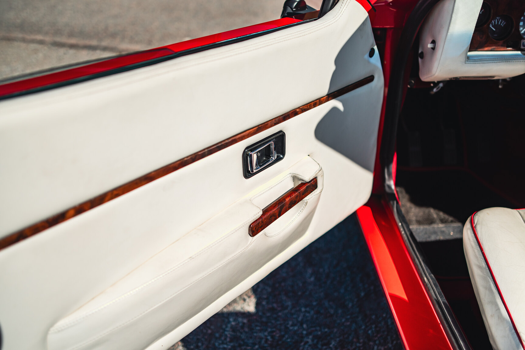 Interiörbild 1985 TVR 350i Cabriolet 3.5 V8