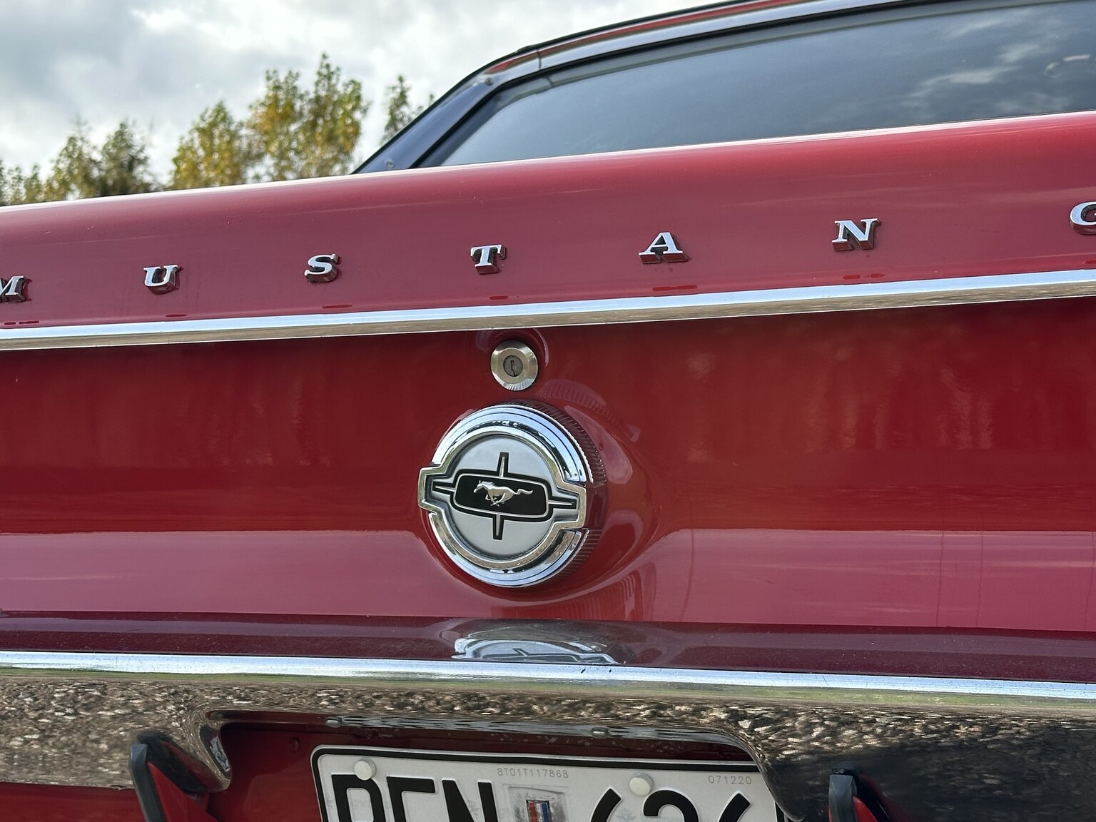 Exteriörbild på 1968 Ford Mustang Hardtop 3.3